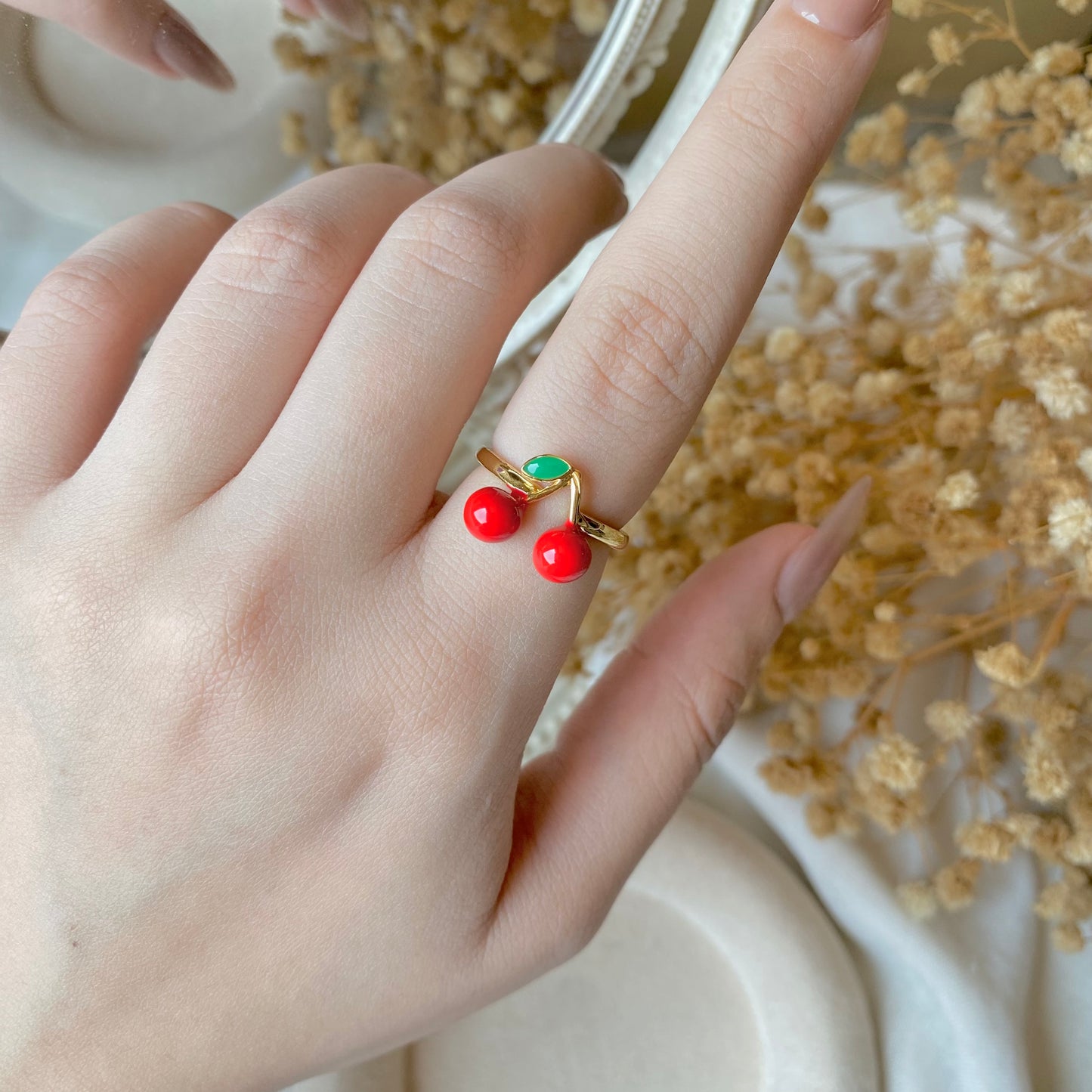 #50022 Copper Gold Plated Ring