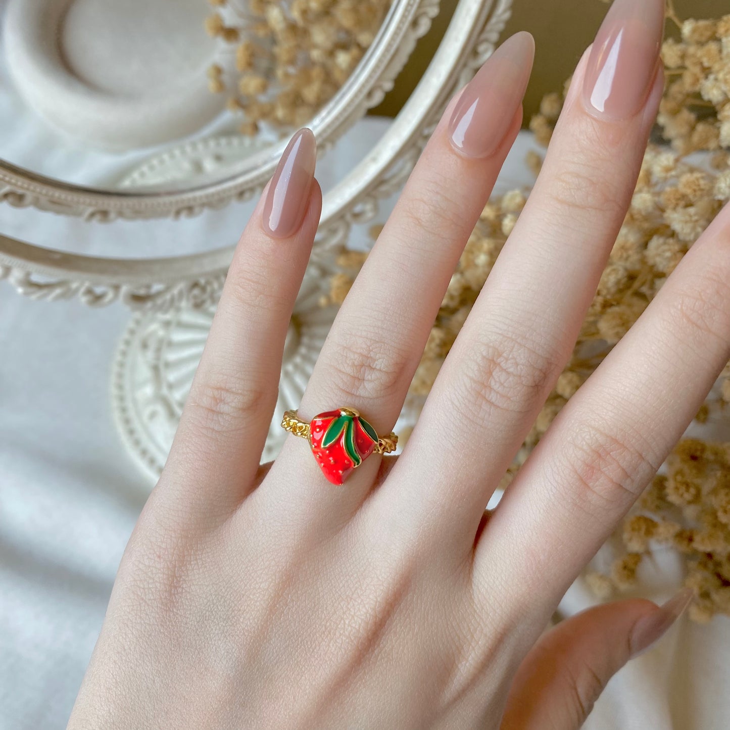 #50023 Copper Gold Plated Ring