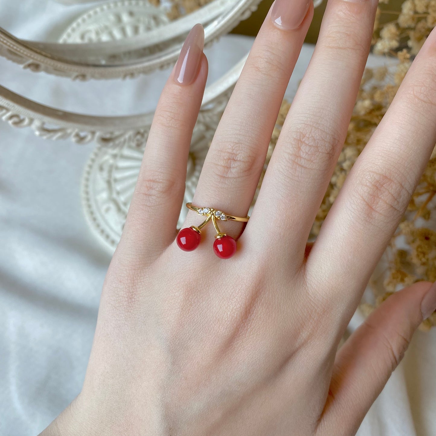 #50026 Copper Gold Plated Ring