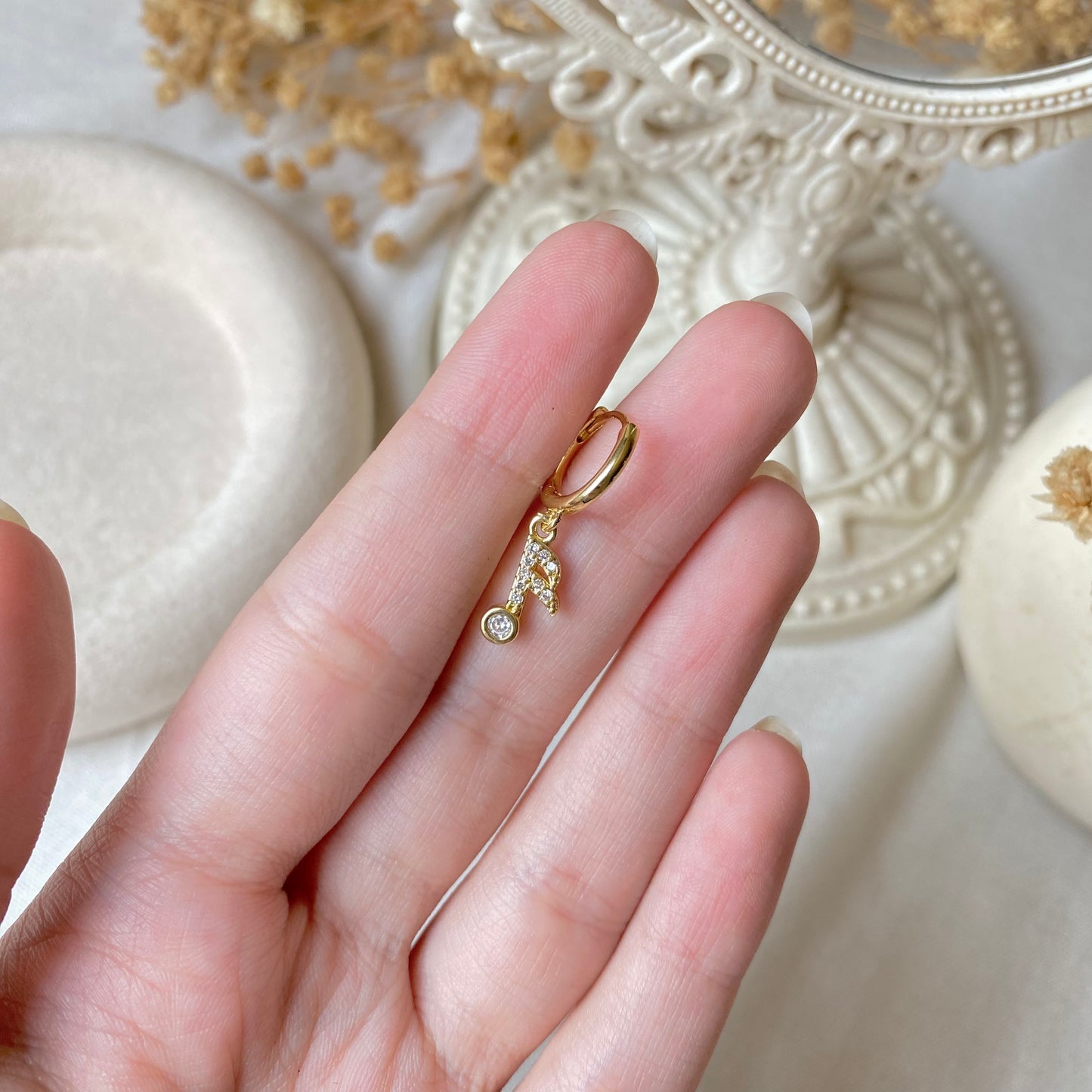 #00127-5 Copper Gold Plated Piercing