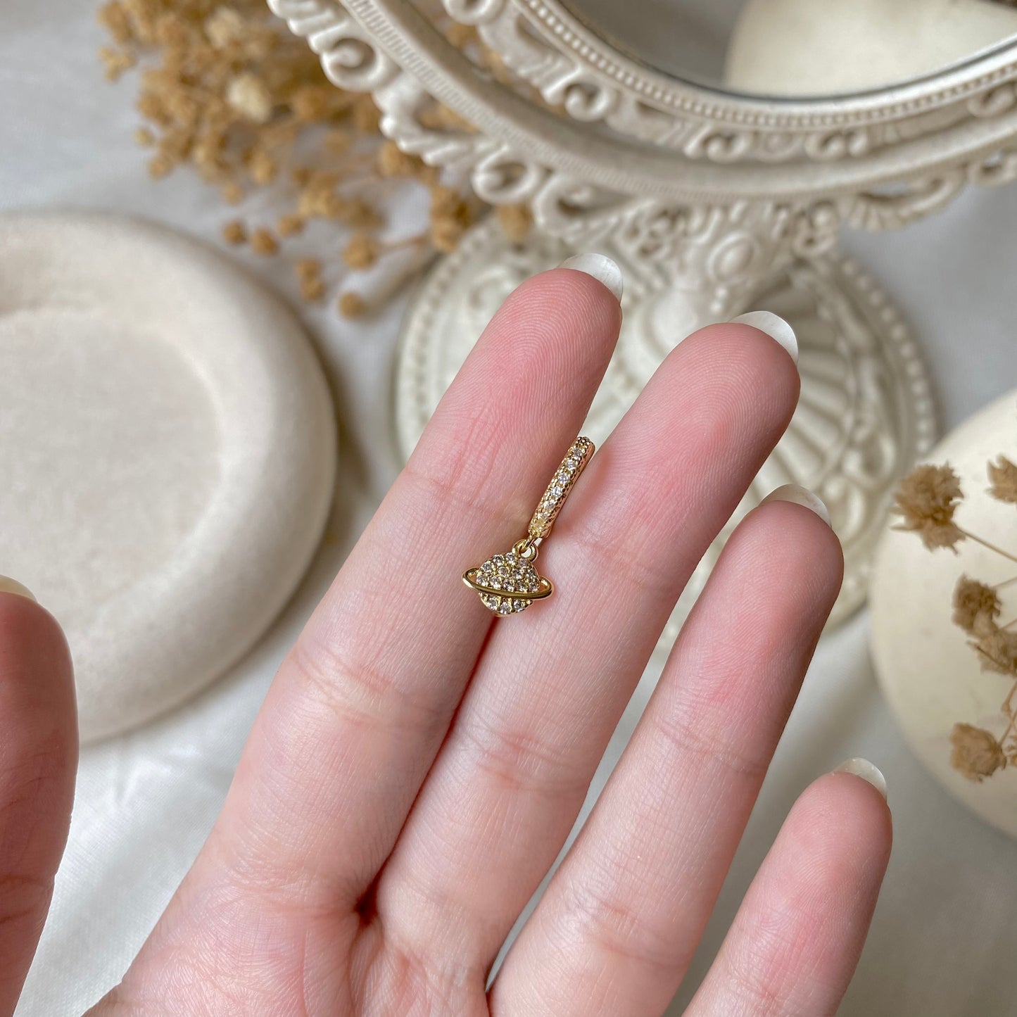 #00128-1 Copper Gold Plated Piercing