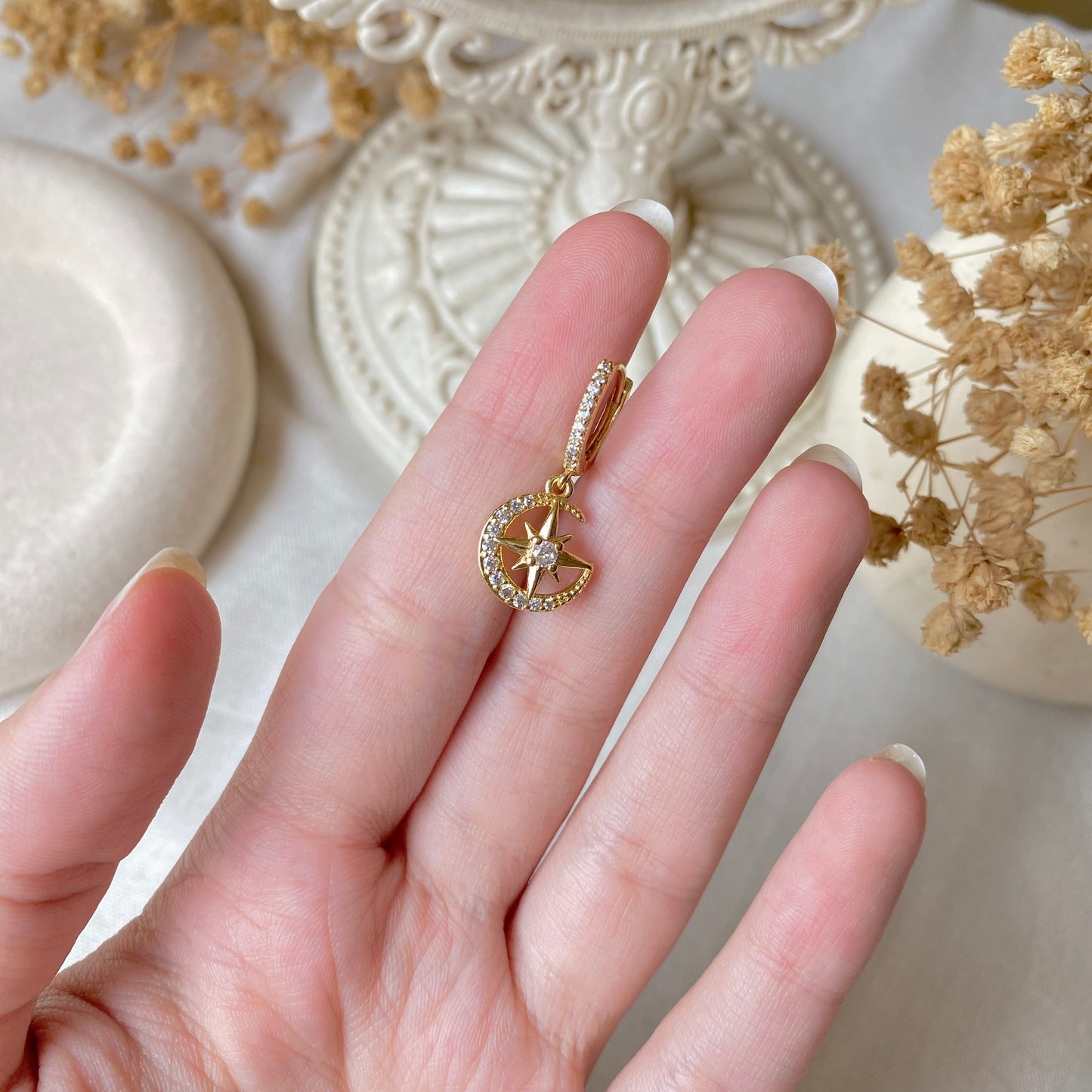 #00129-2 Copper Gold Plated Piercing