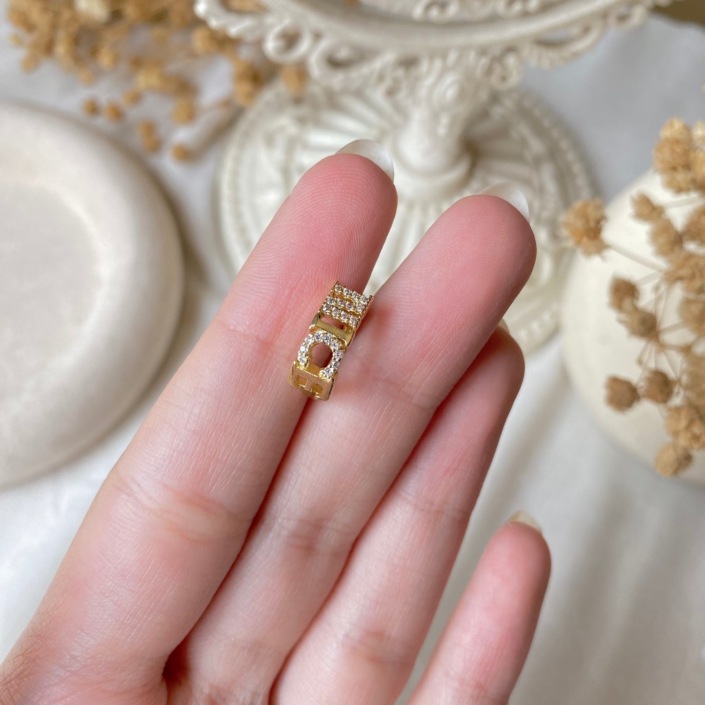 #00129-5 Copper Gold Plated Piercing