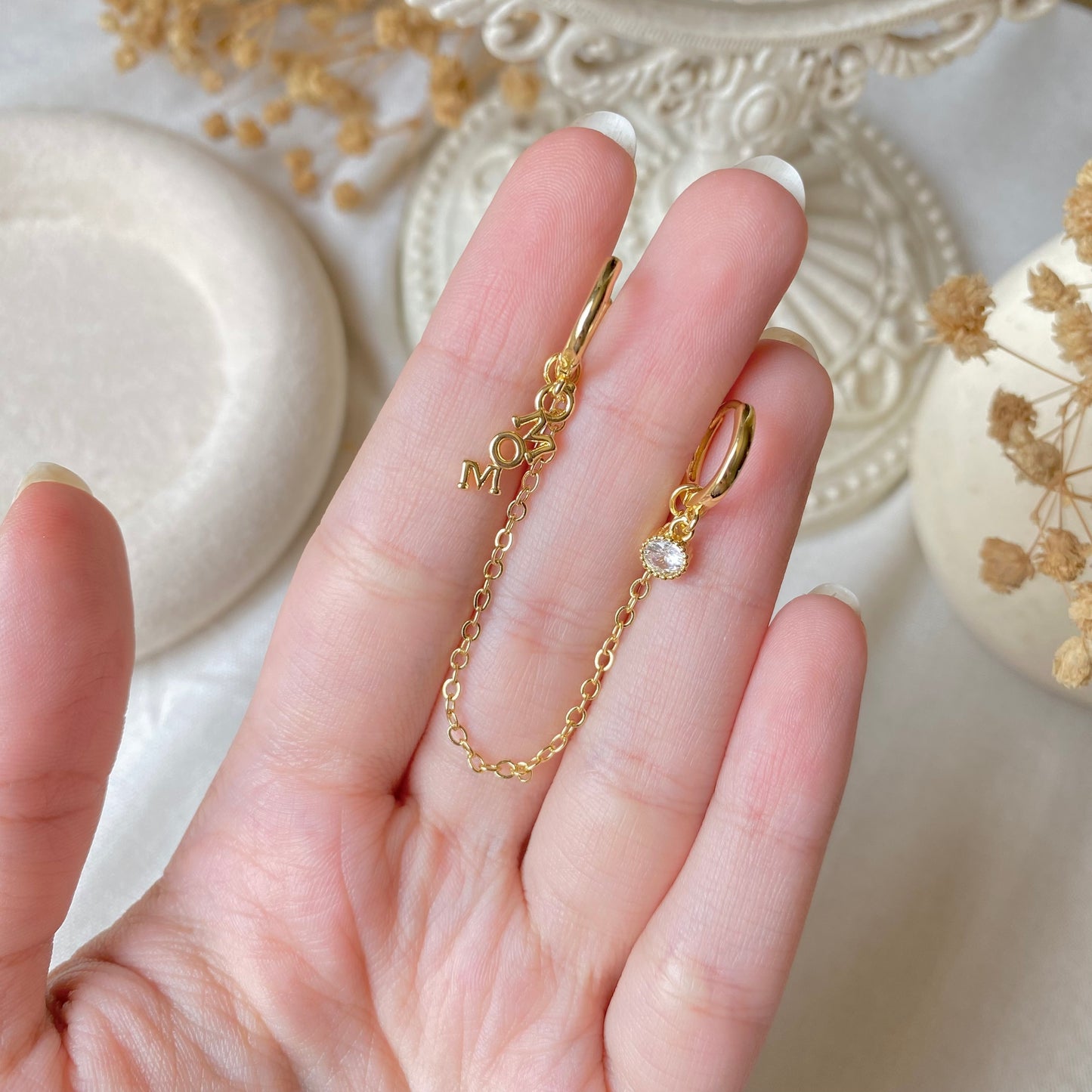 #00129-1 Copper Gold Plated Piercing