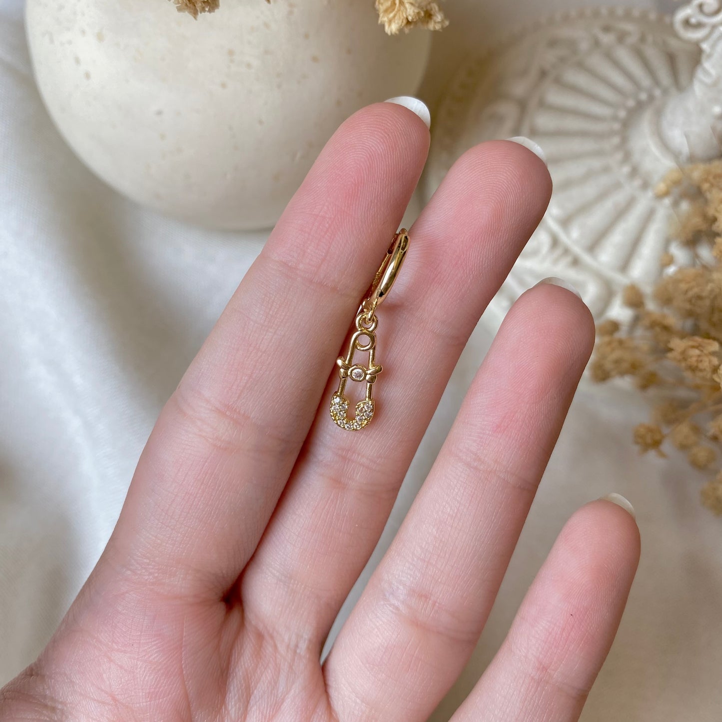 #00131-4 Copper Gold Plated Piercing