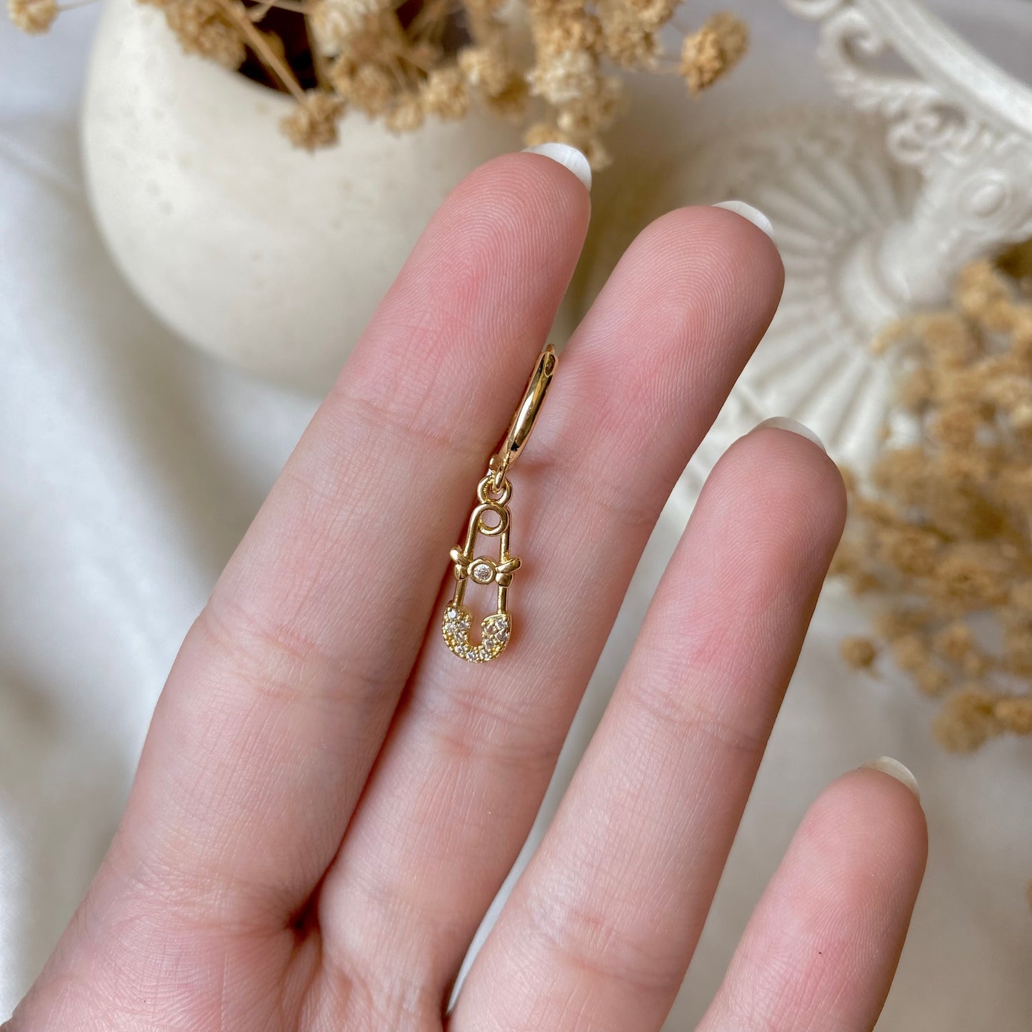 #00131-4 Copper Gold Plated Piercing
