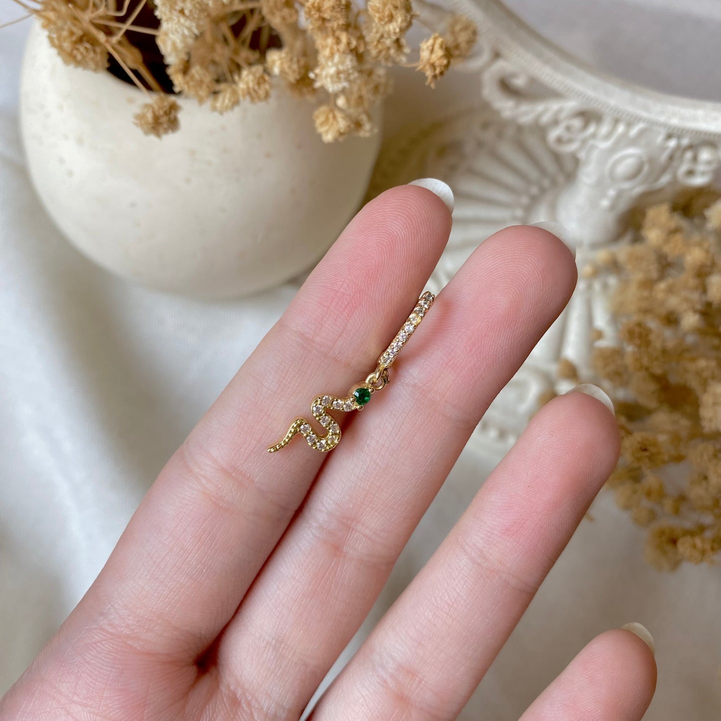 #00132-5 Copper Gold Plated Piercing