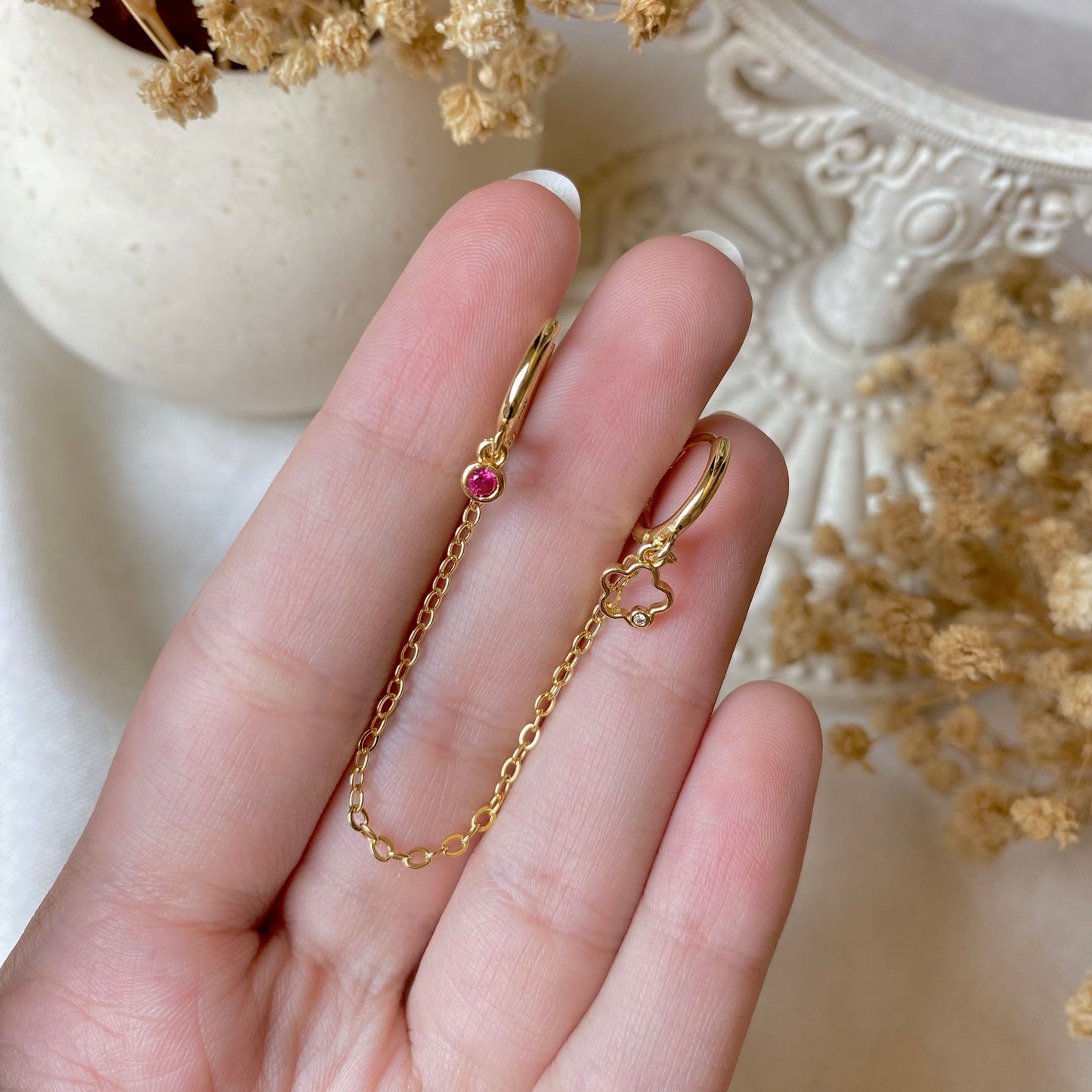 #00132-4 Copper Gold Plated Piercing