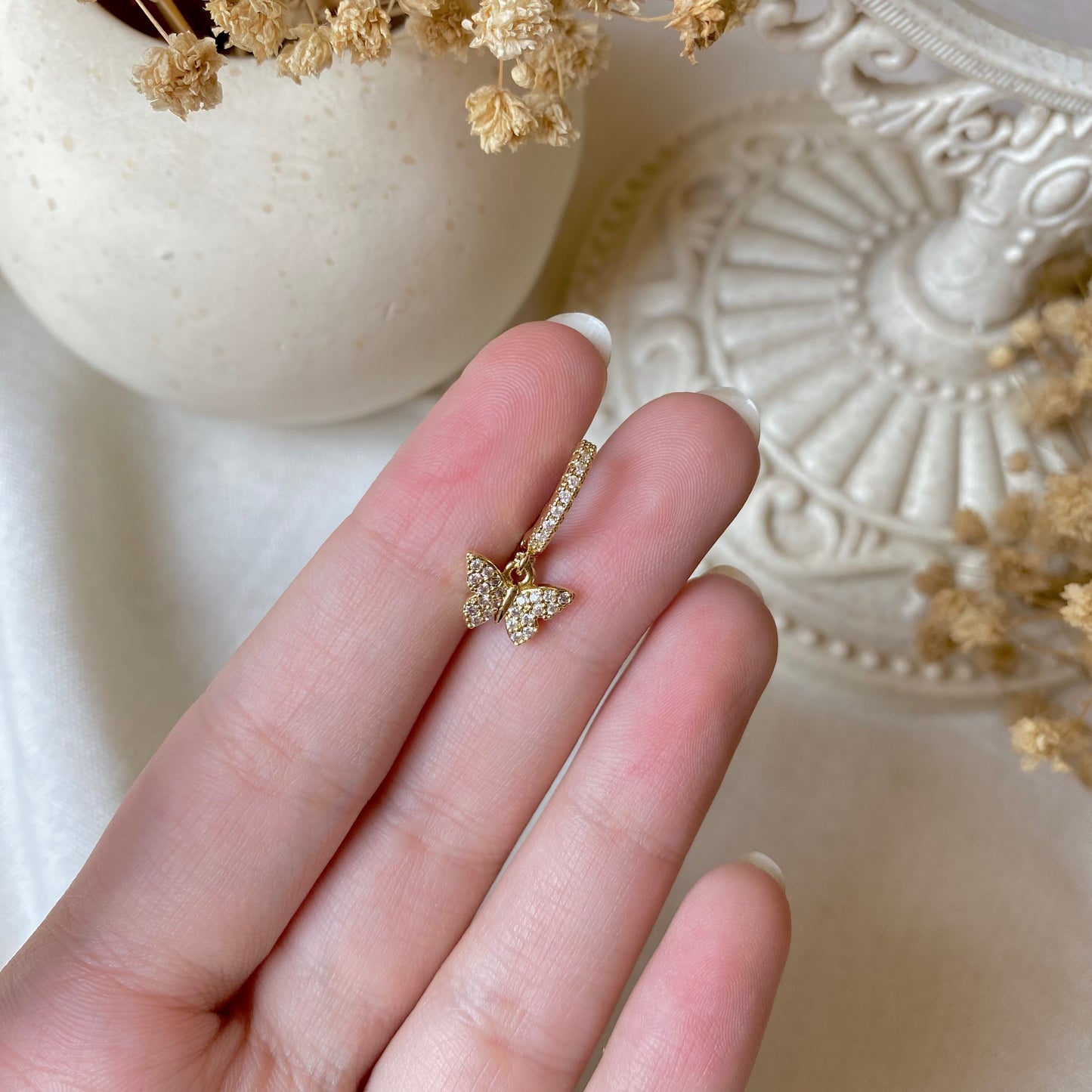 #00134-1 Copper Gold Plated Piercing