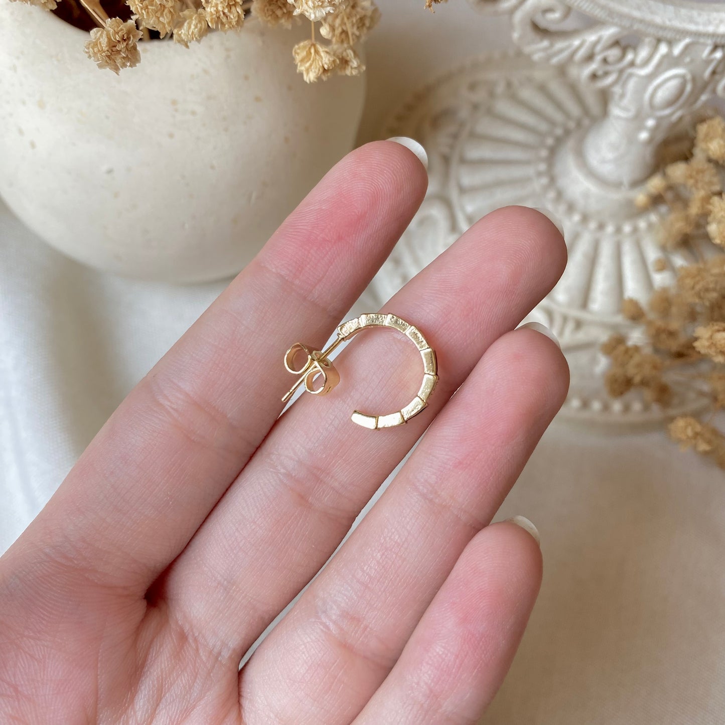 #00134-3 Copper Gold Plated Piercing
