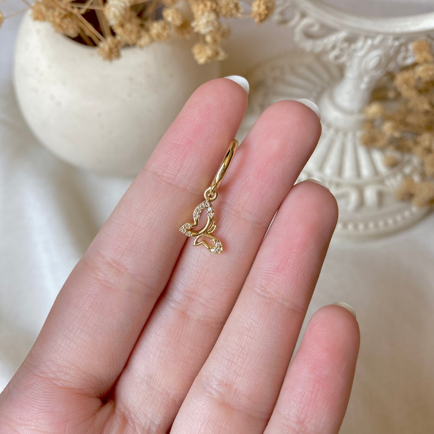 #00134-5 Copper Gold Plated Piercing