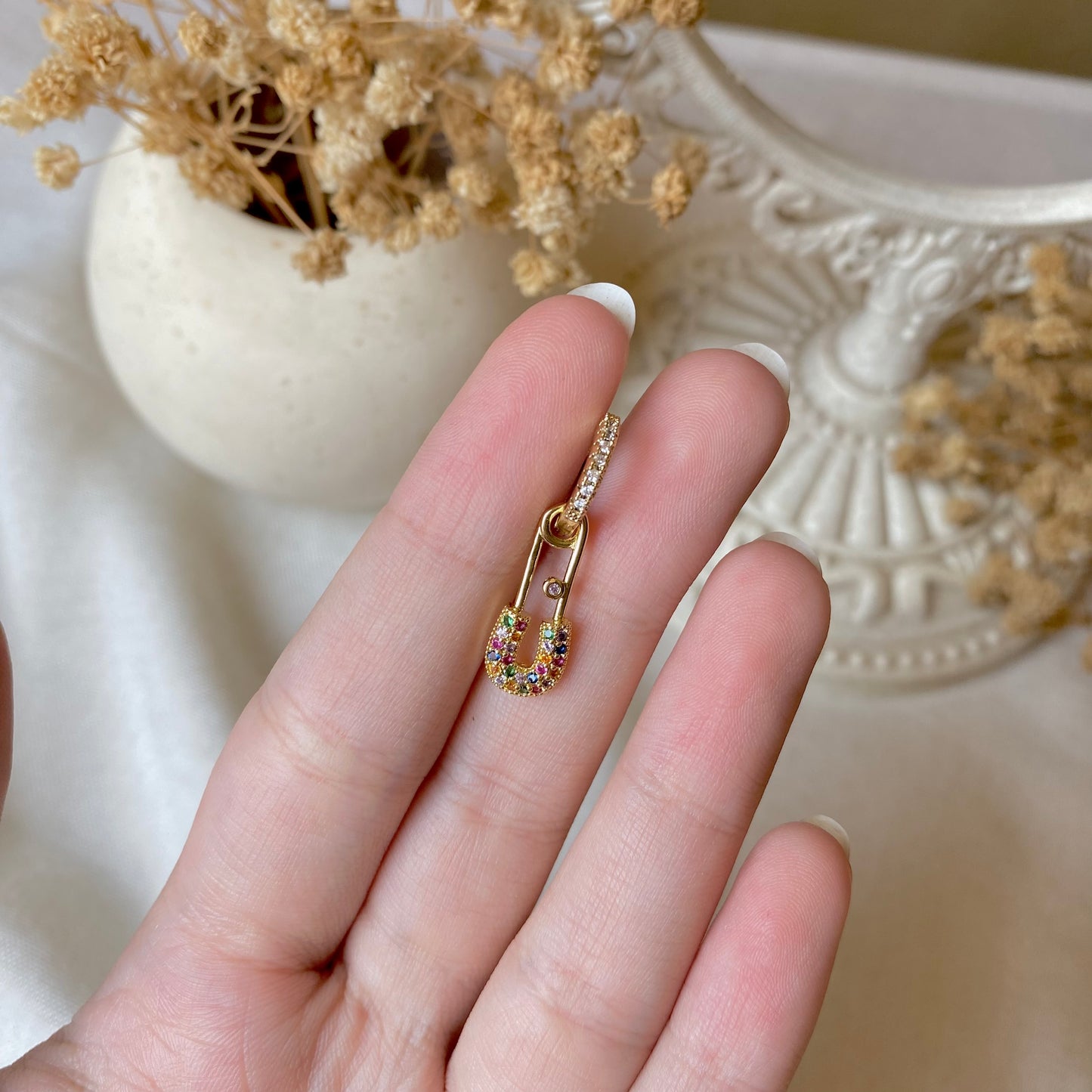 #00134-6 Copper Gold Plated Piercing