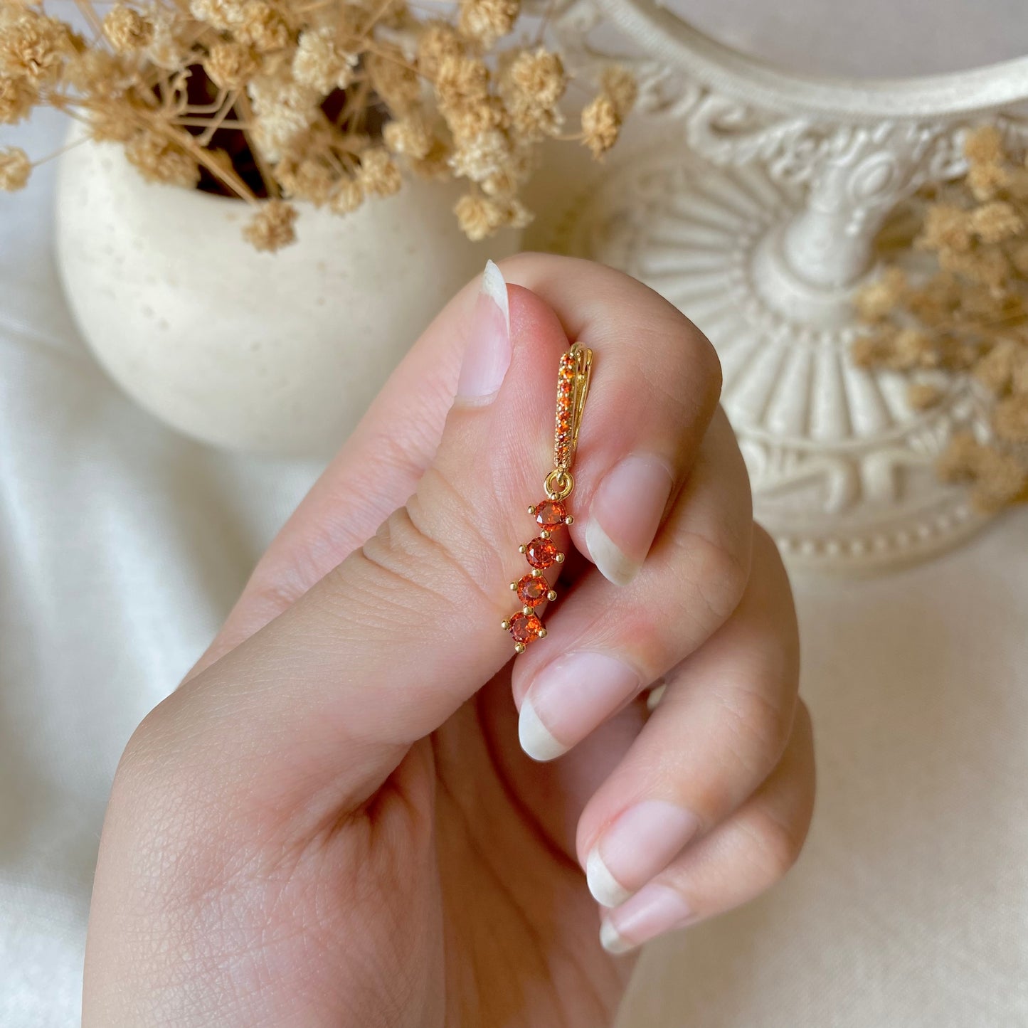 #00135-2 Copper Gold Plated Piercing
