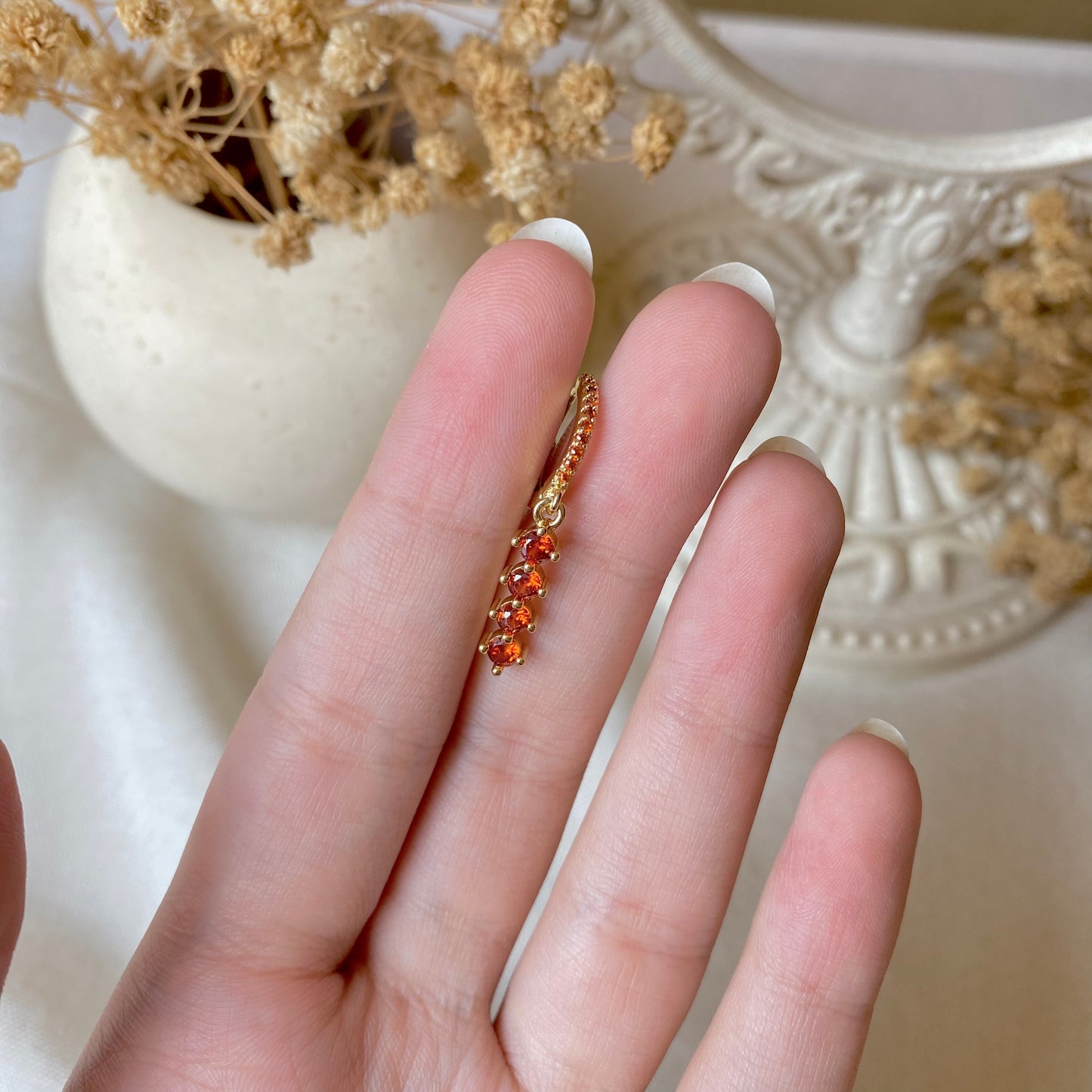 #00135-2 Copper Gold Plated Piercing