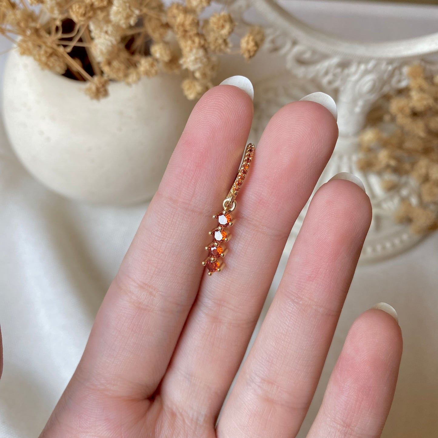#00135-2 Copper Gold Plated Piercing