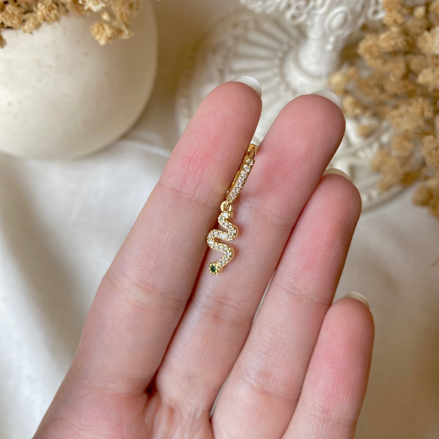 #00136-3 Copper Gold Plated Piercing