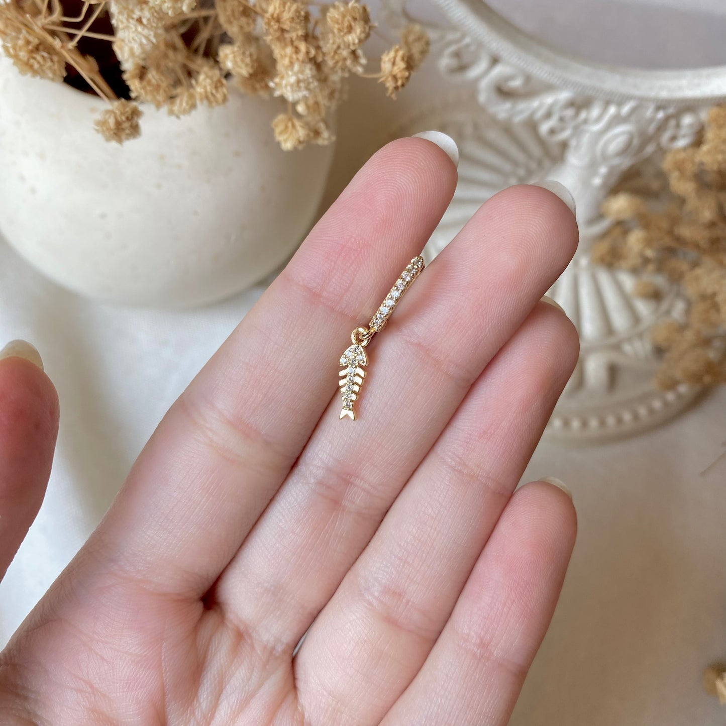 #00137-2 Copper Gold Plated Piercing