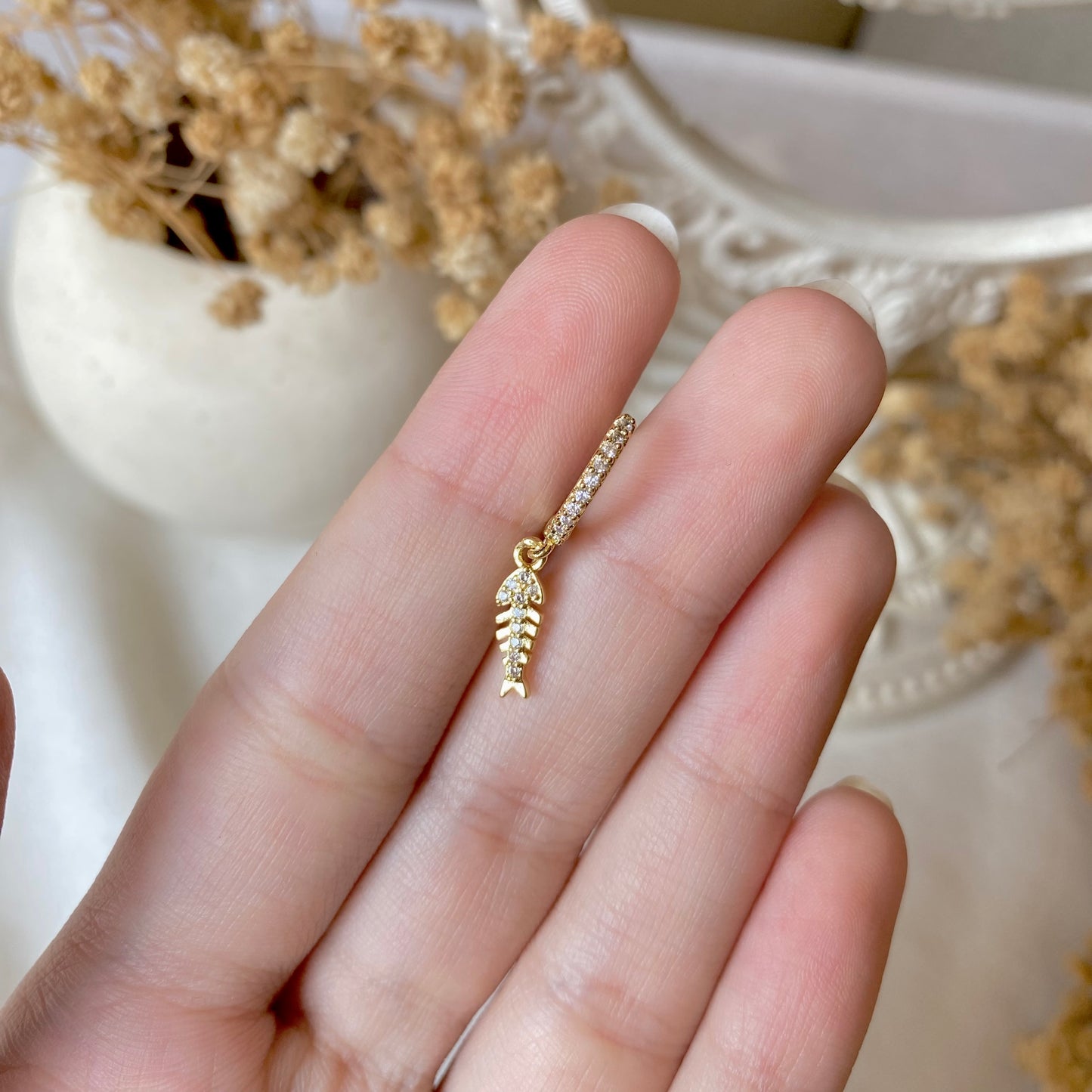 #00137-2 Copper Gold Plated Piercing