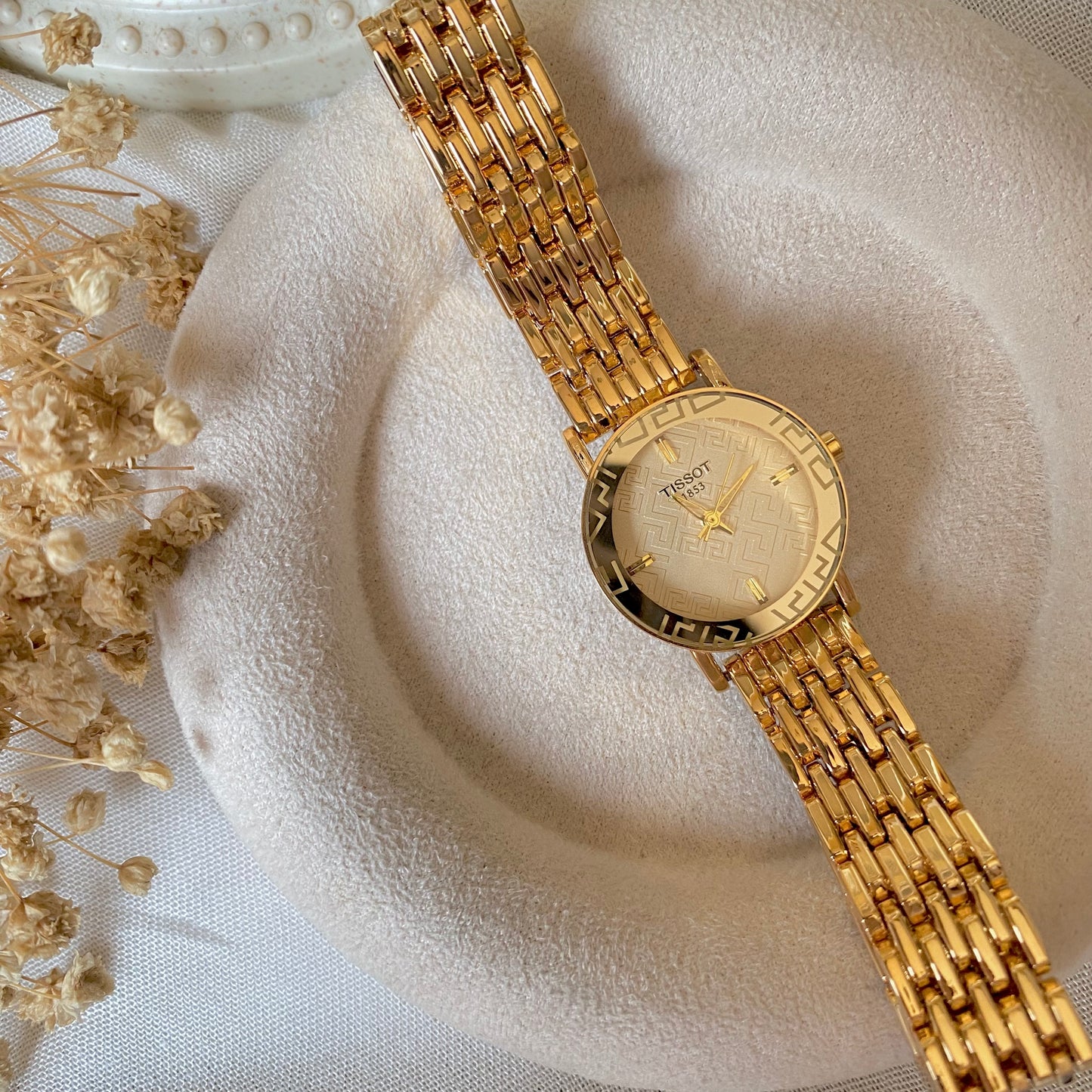 0010-2 Gold Plated stainless steel Watch