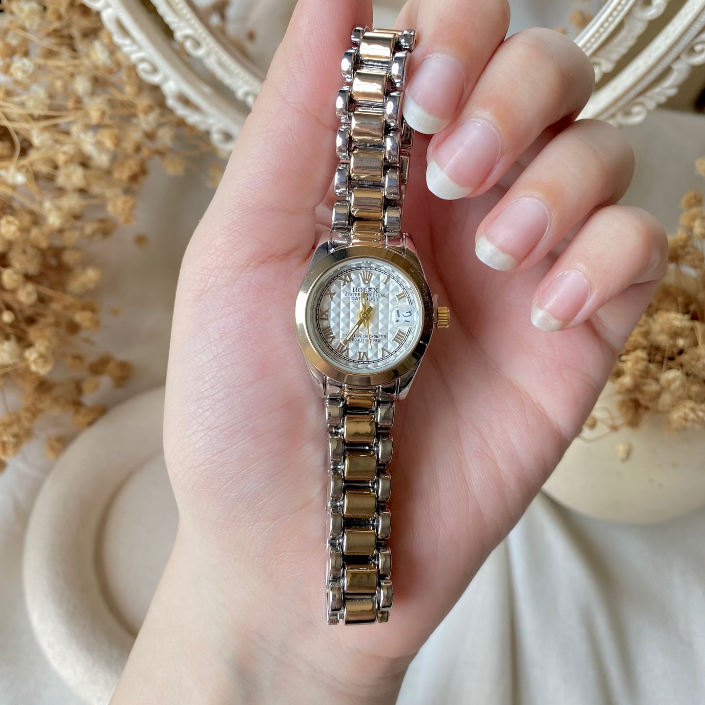 0012 Gold Plated stainless steel Watch