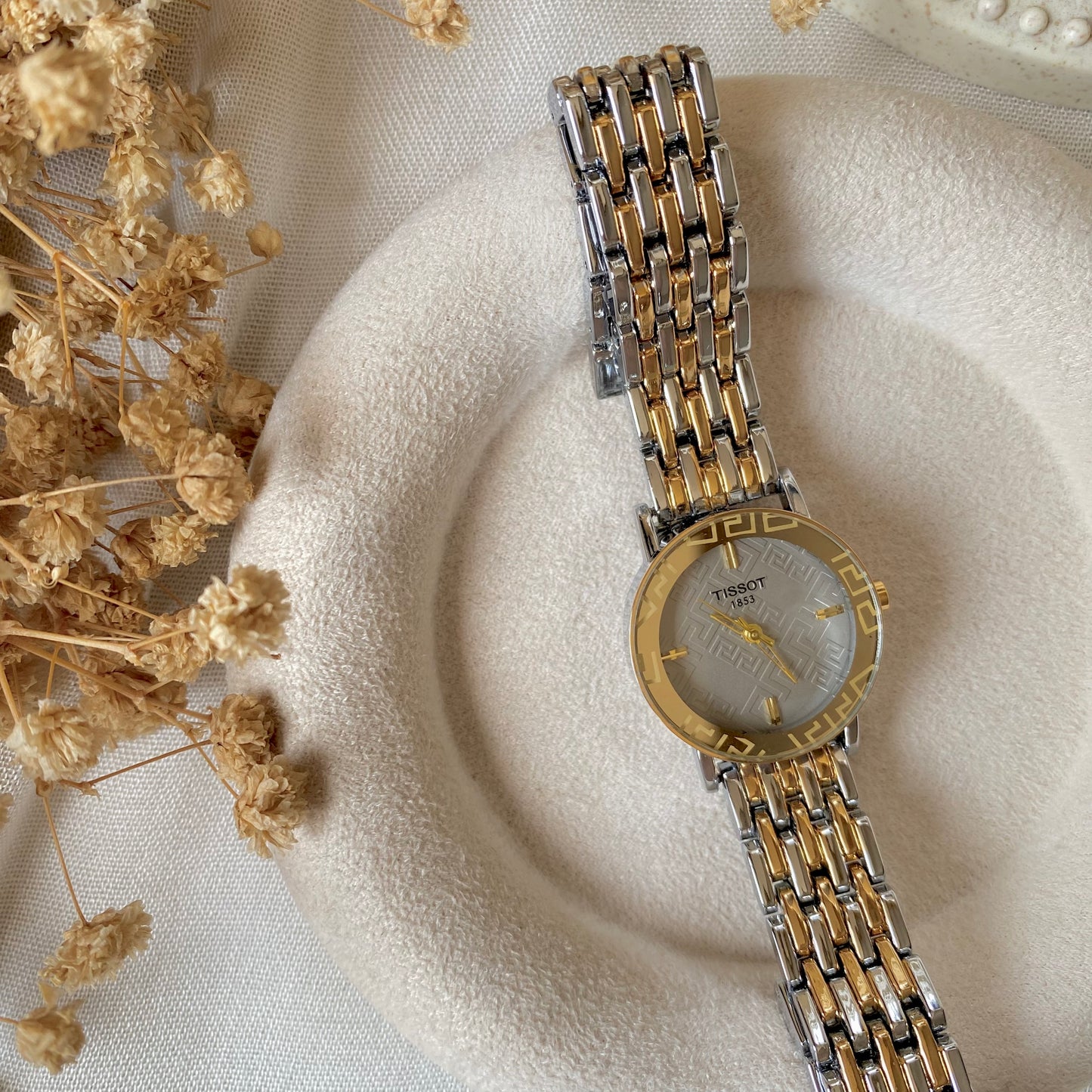 0010-3 Gold Plated stainless steel Watch