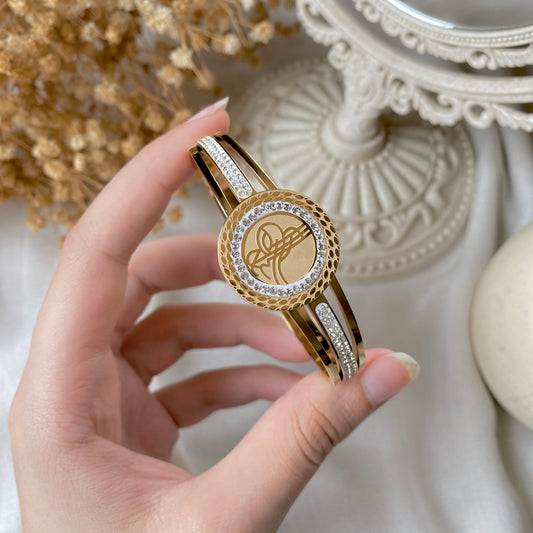 20369 Gold Plated Bangle