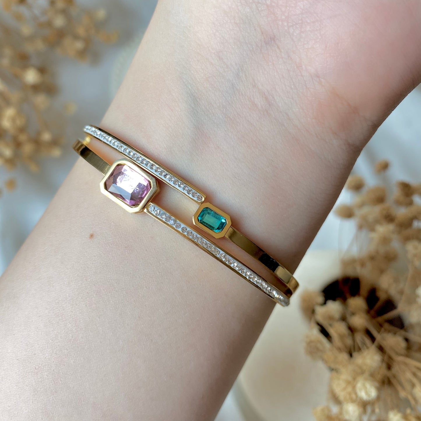 20370 Gold Plated Bangle