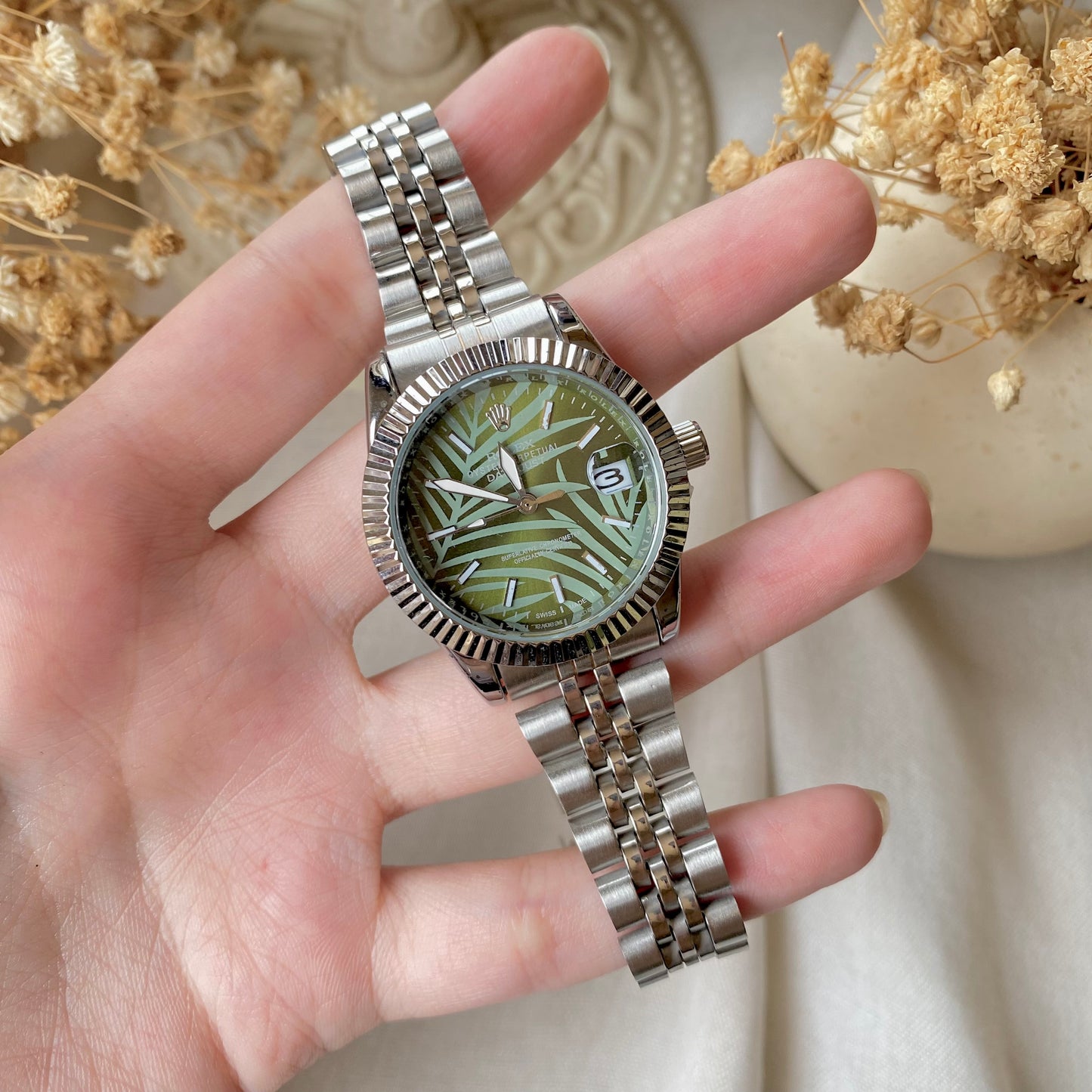 0013 Gold Plated stainless steel Watch