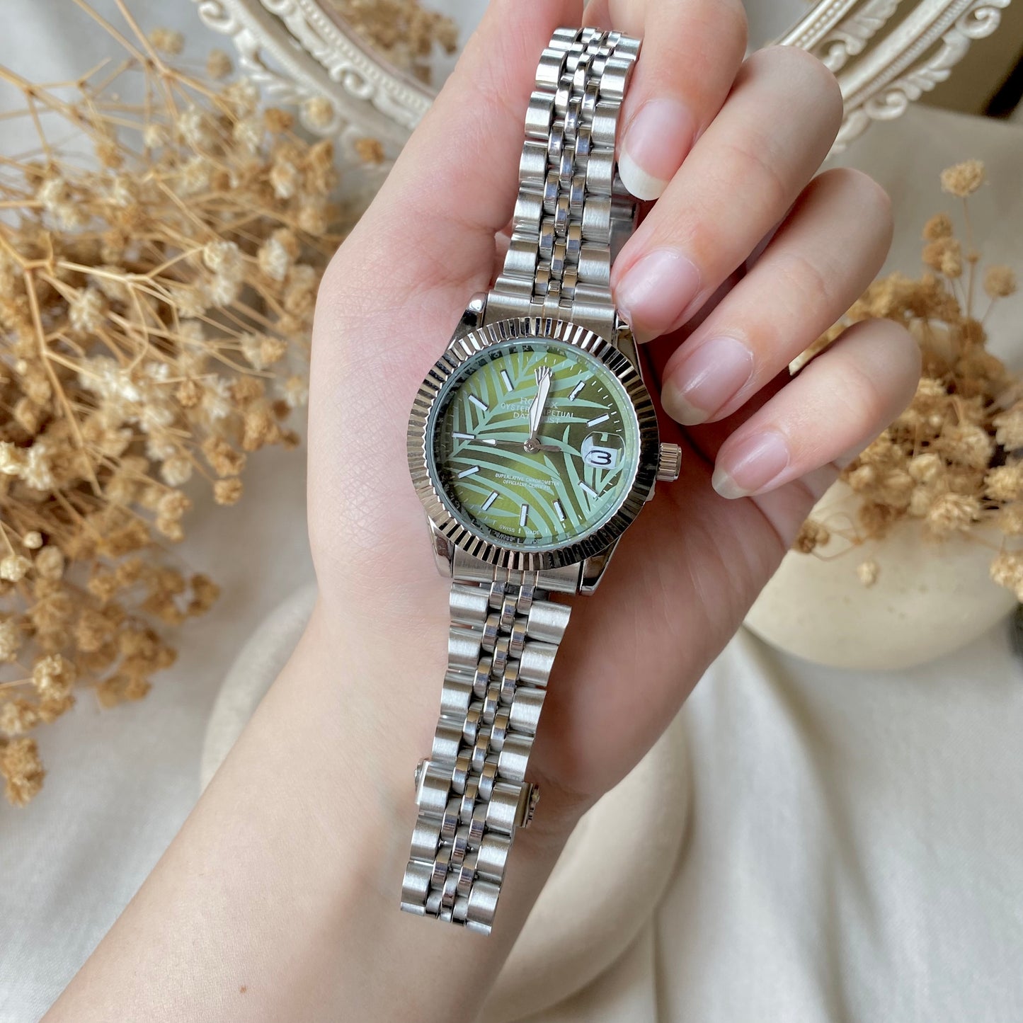 0013 Gold Plated stainless steel Watch