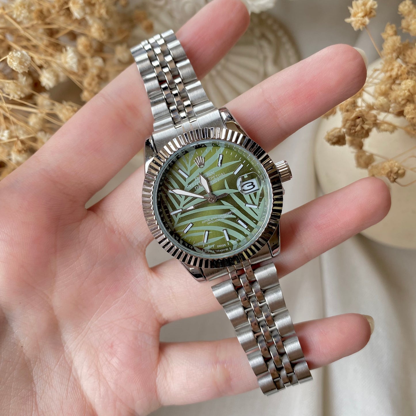 0013 Gold Plated stainless steel Watch