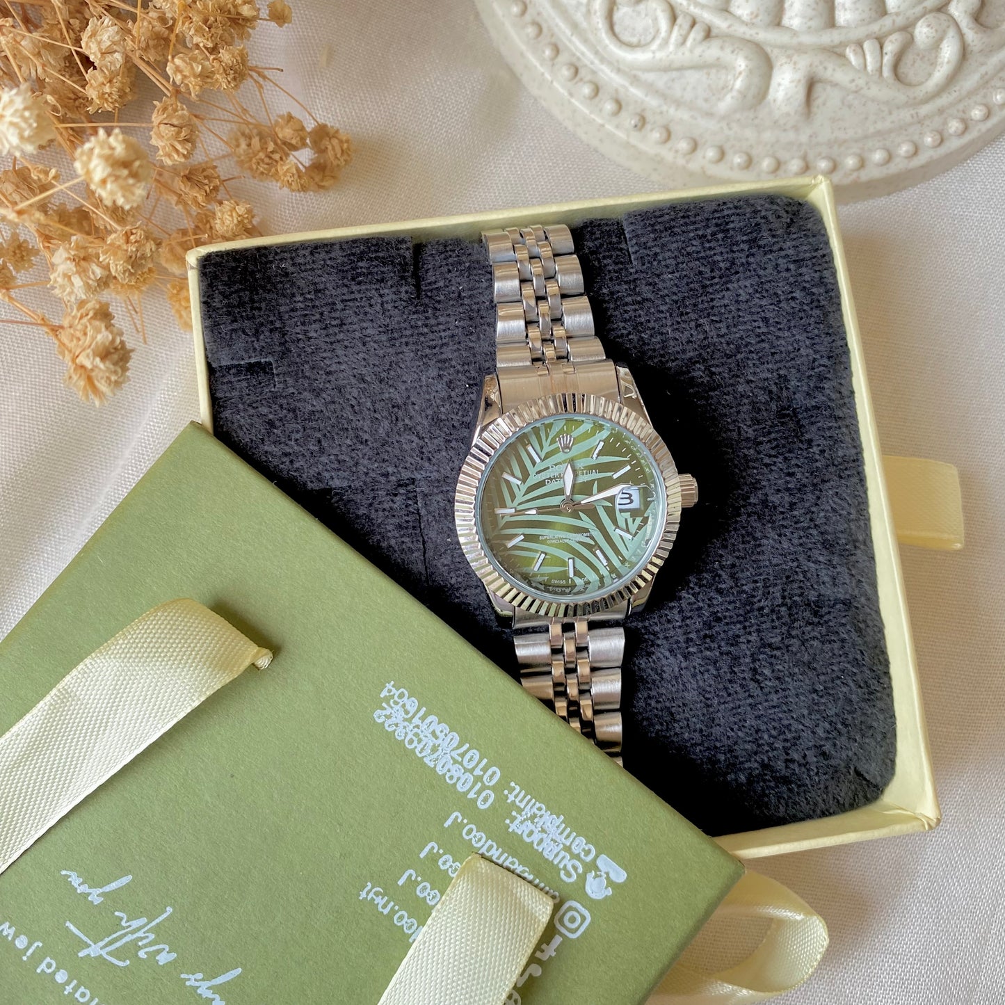 0013 Gold Plated stainless steel Watch