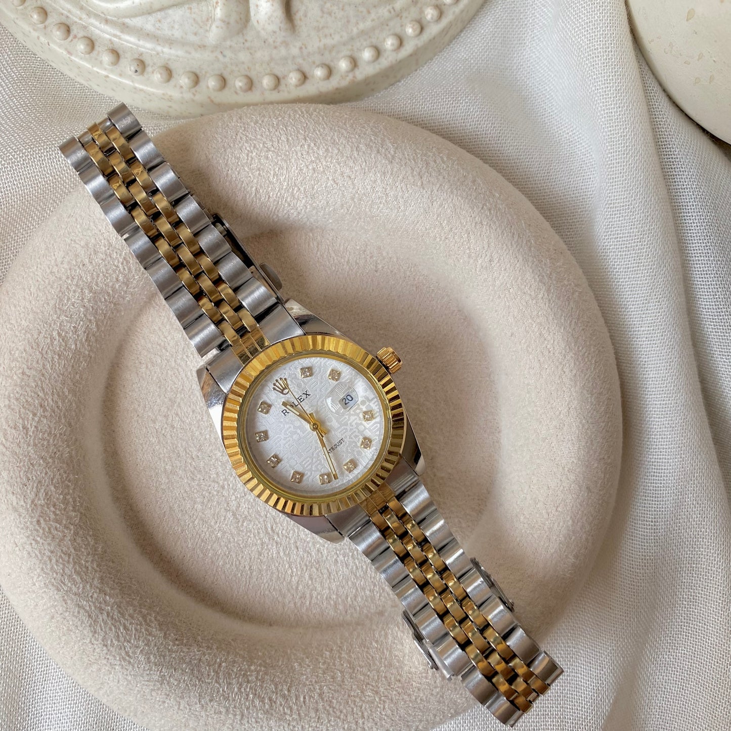 0014 Gold Plated stainless steel Watch