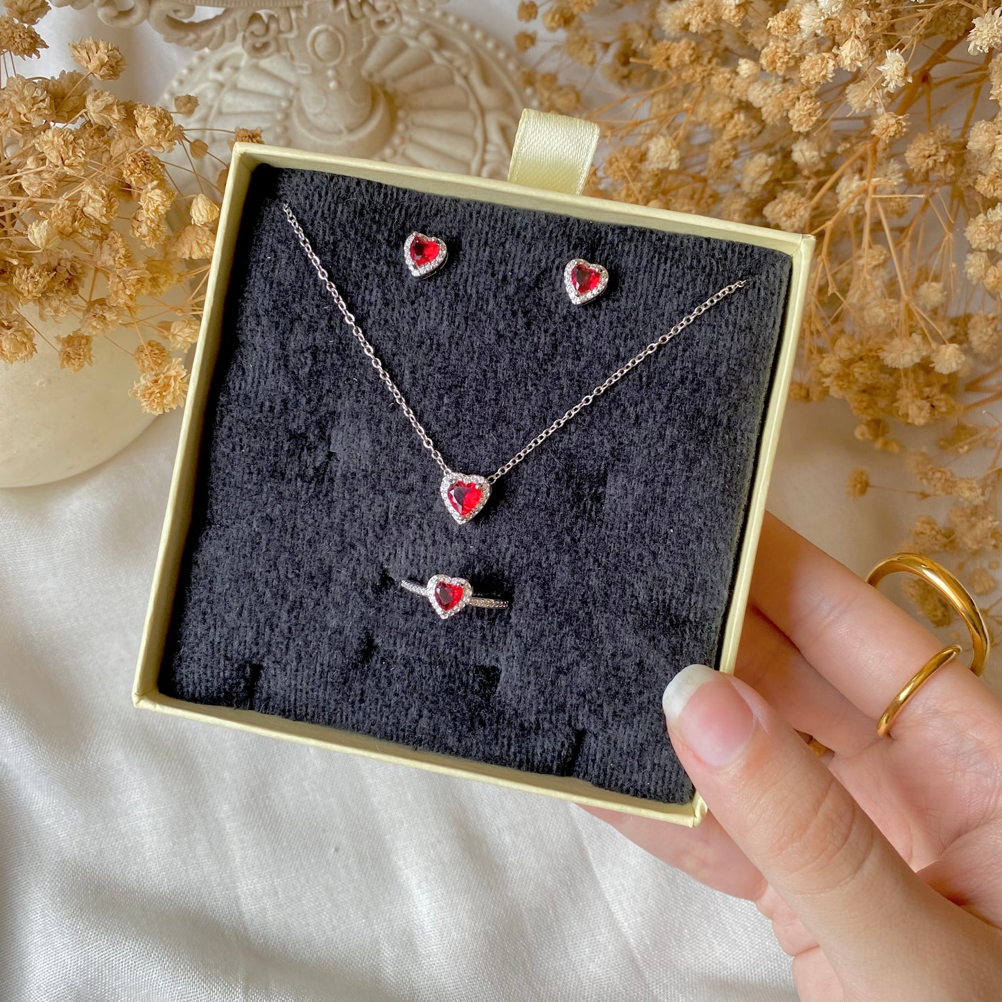 # 80001 Gold Plated 3 Pieces Set