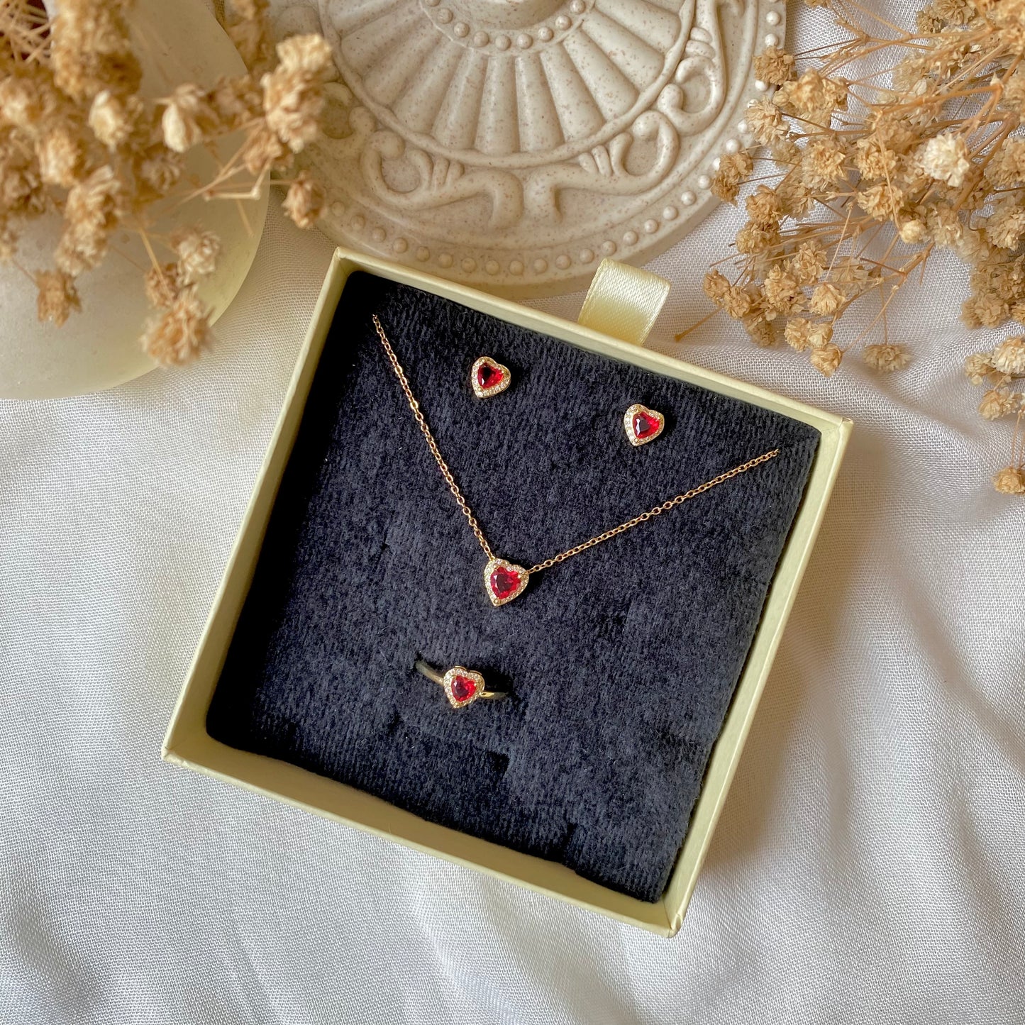 # 80001 Gold Plated 3 Pieces Set