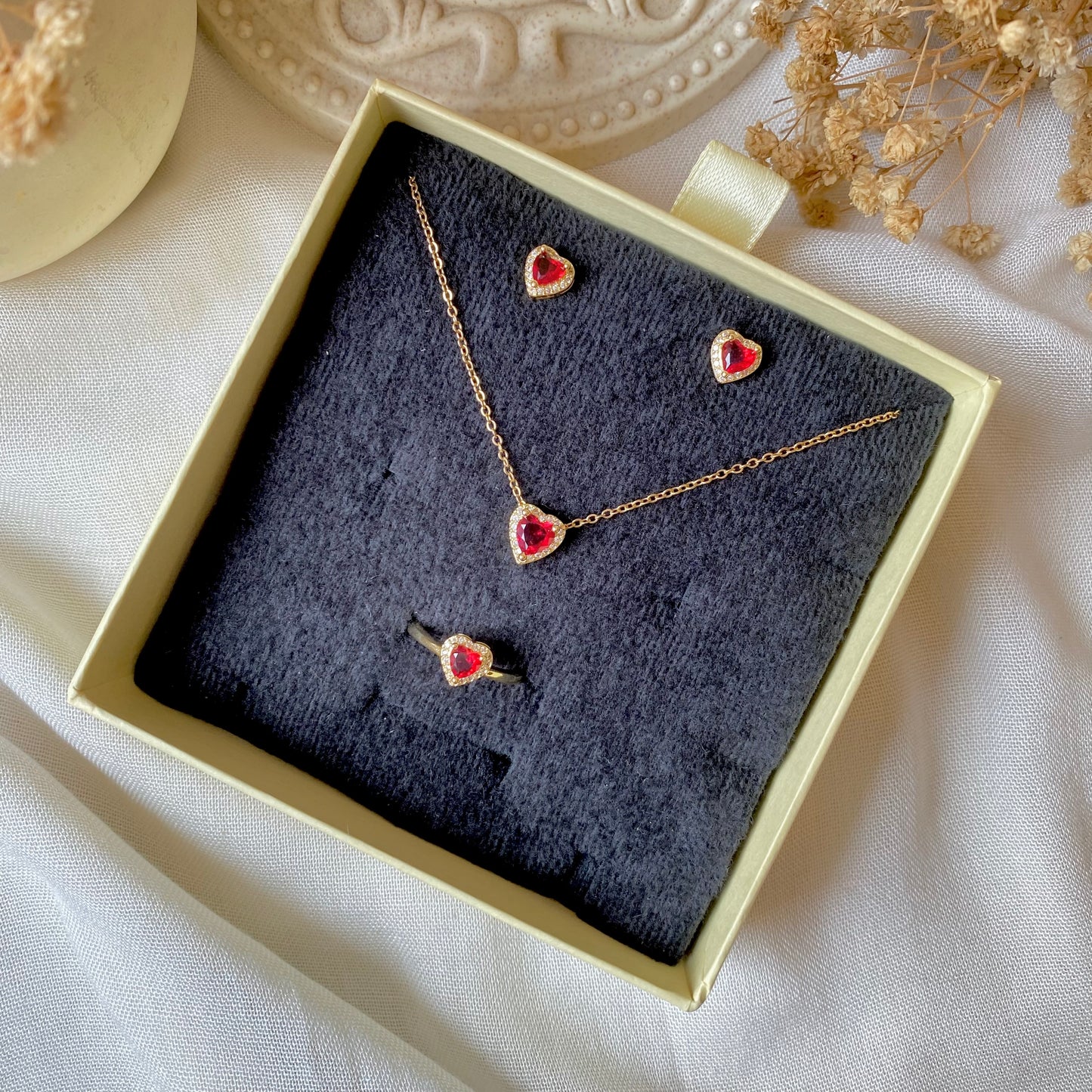 # 80001 Gold Plated 3 Pieces Set