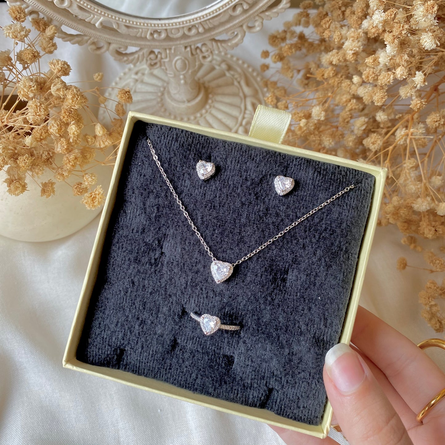 # 80001 Gold Plated 3 Pieces Set