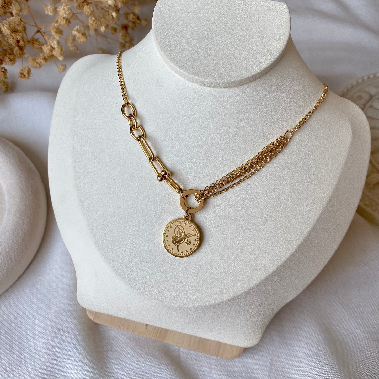 10847 Gold Plated Necklace