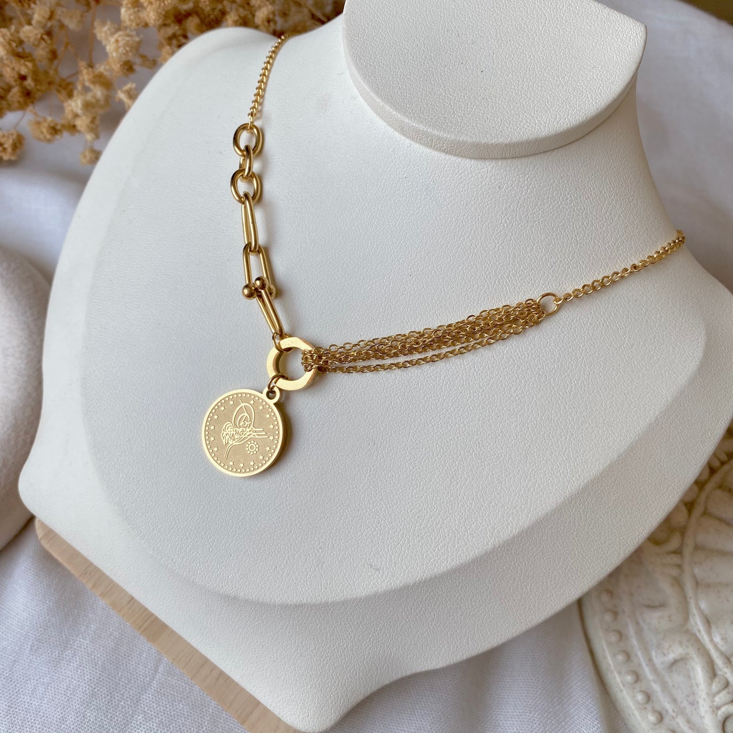 10847 Gold Plated Necklace