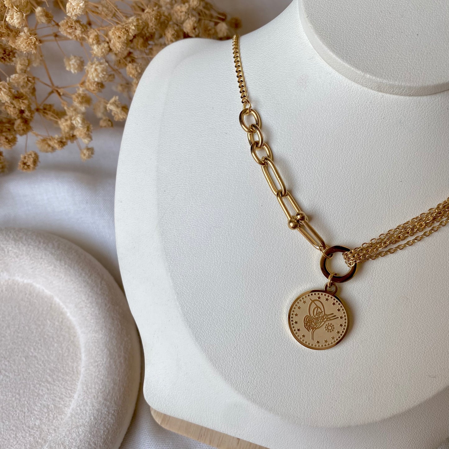 10847 Gold Plated Necklace