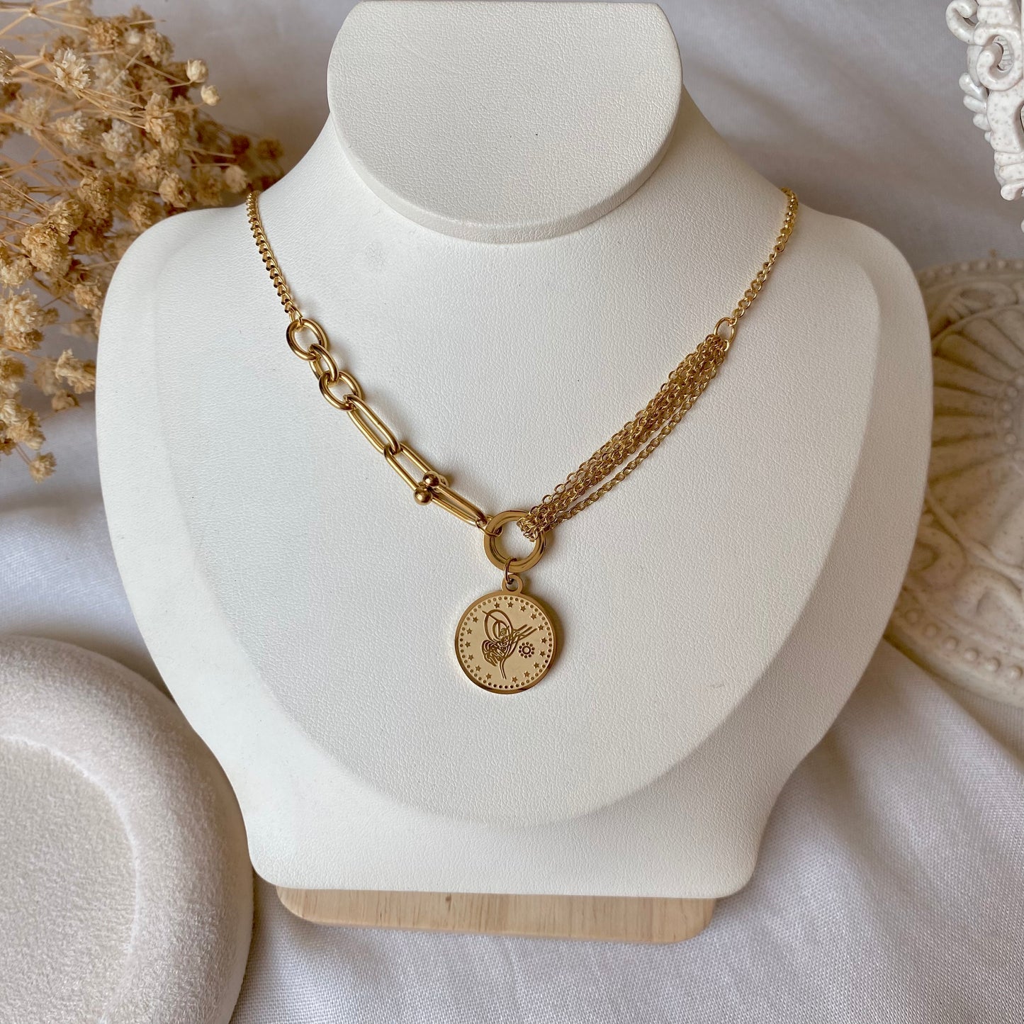 10847 Gold Plated Necklace