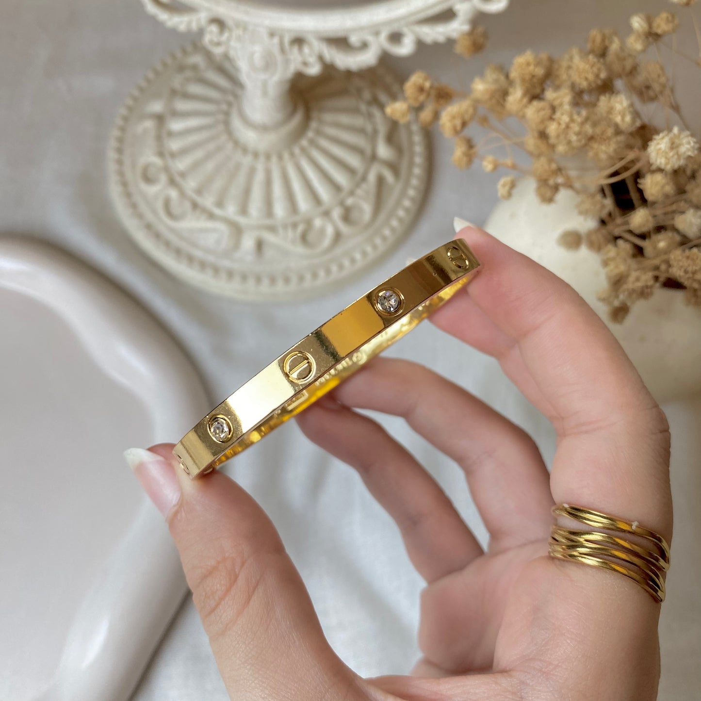 20380 Gold Plated Bangle