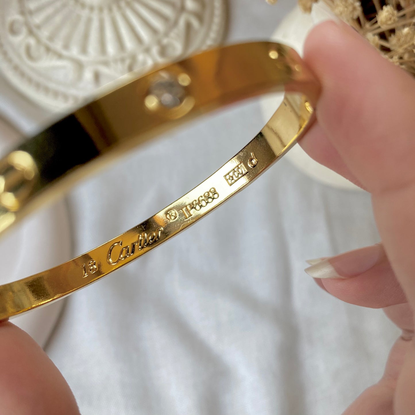 20380 Gold Plated Bangle