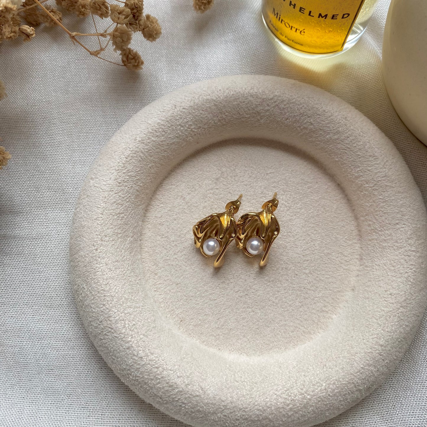 40497 gold plated Earrings