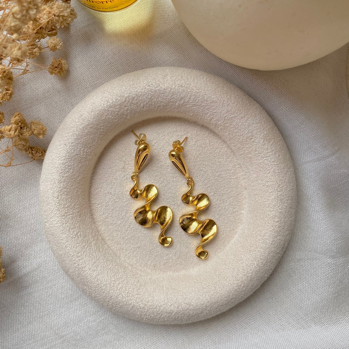 40523 gold plated Earrings