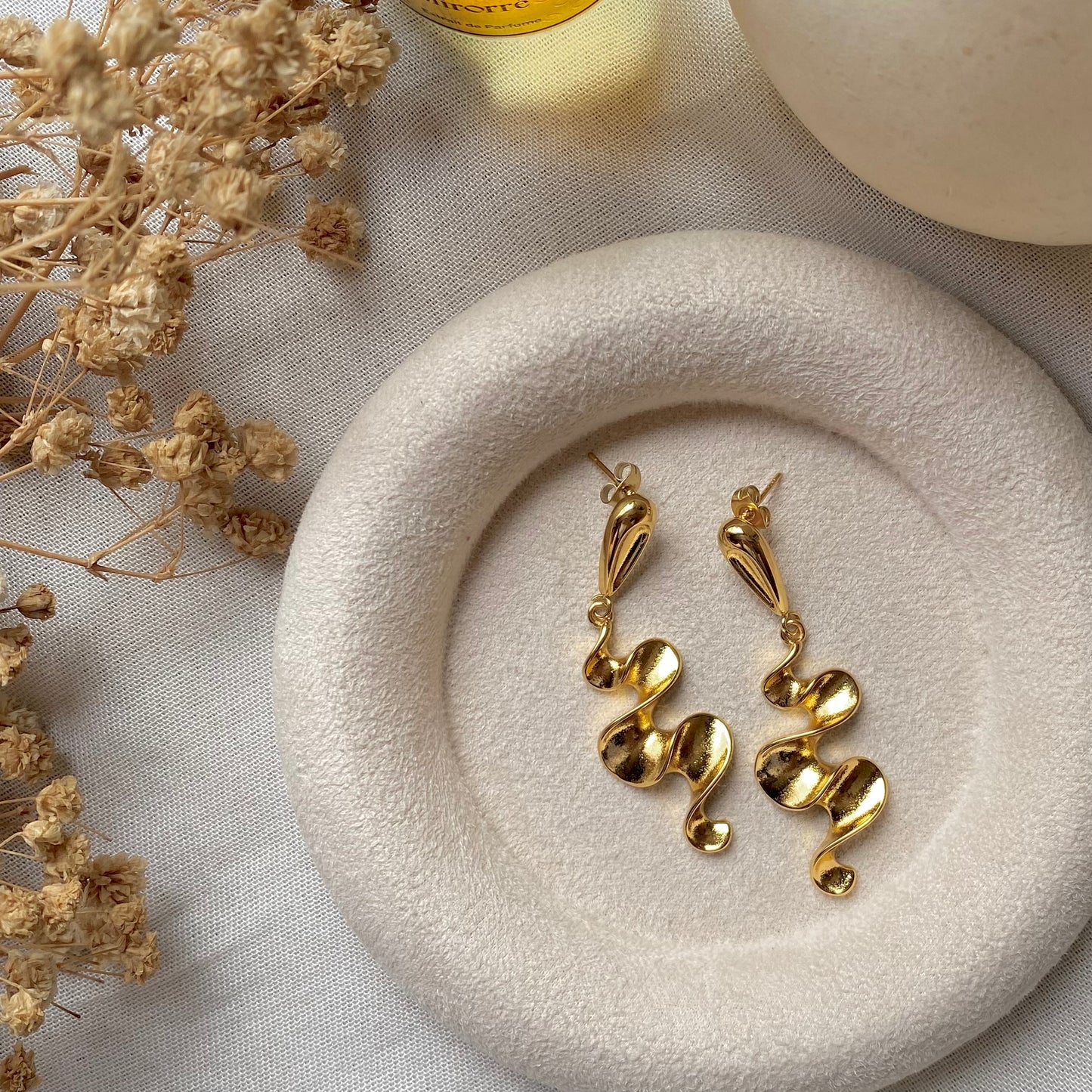 40523 gold plated Earrings