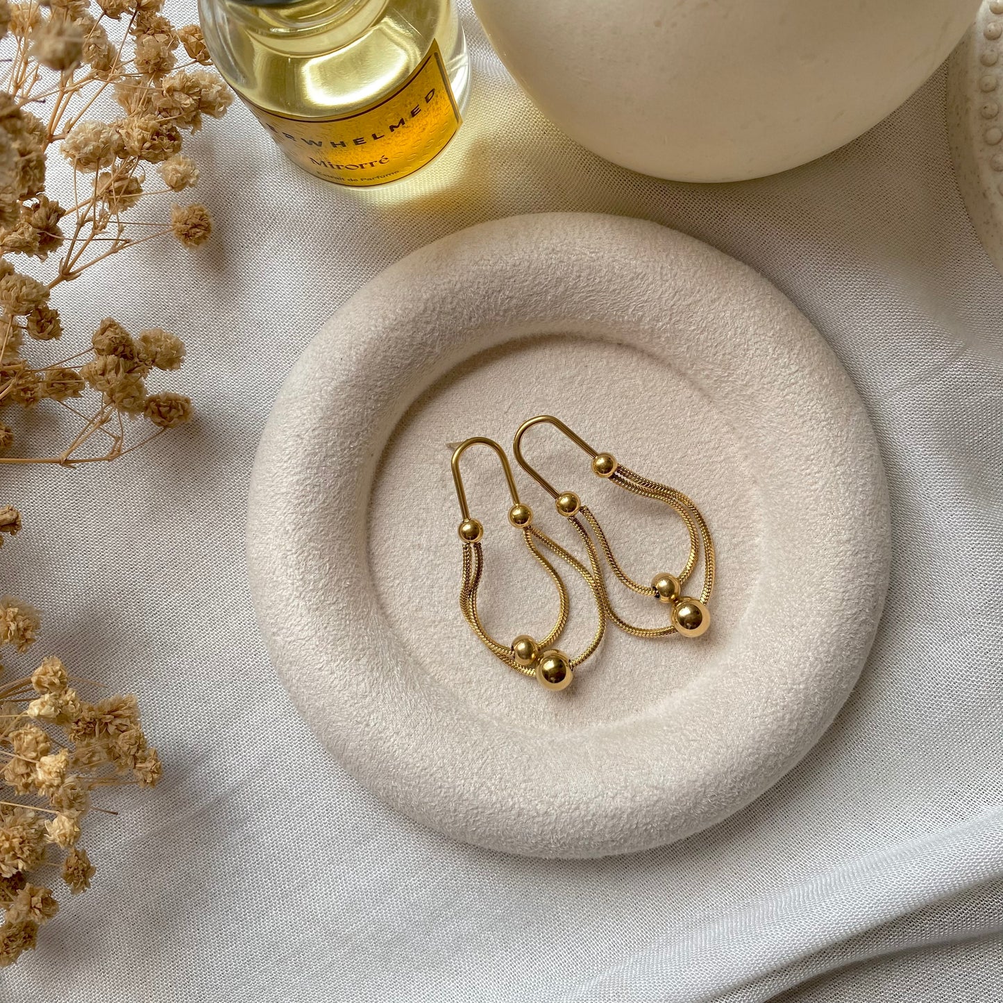 40518 gold plated Earrings