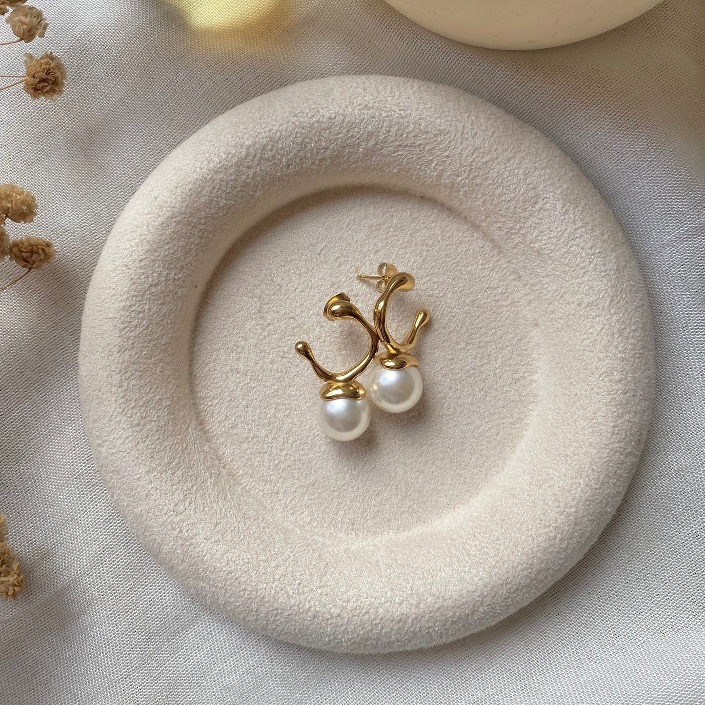40495 gold plated Earrings