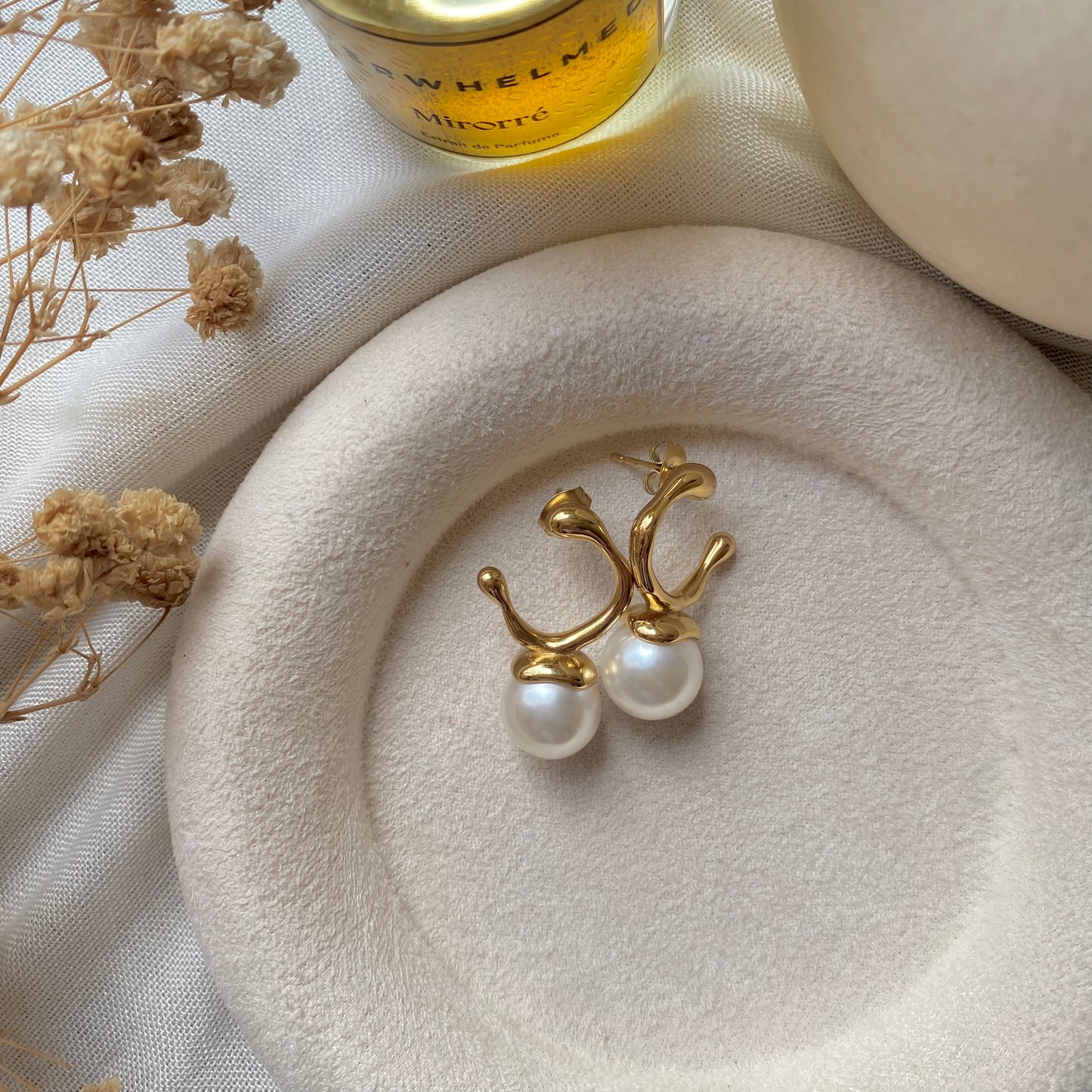 40495 gold plated Earrings