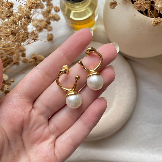 40495 gold plated Earrings