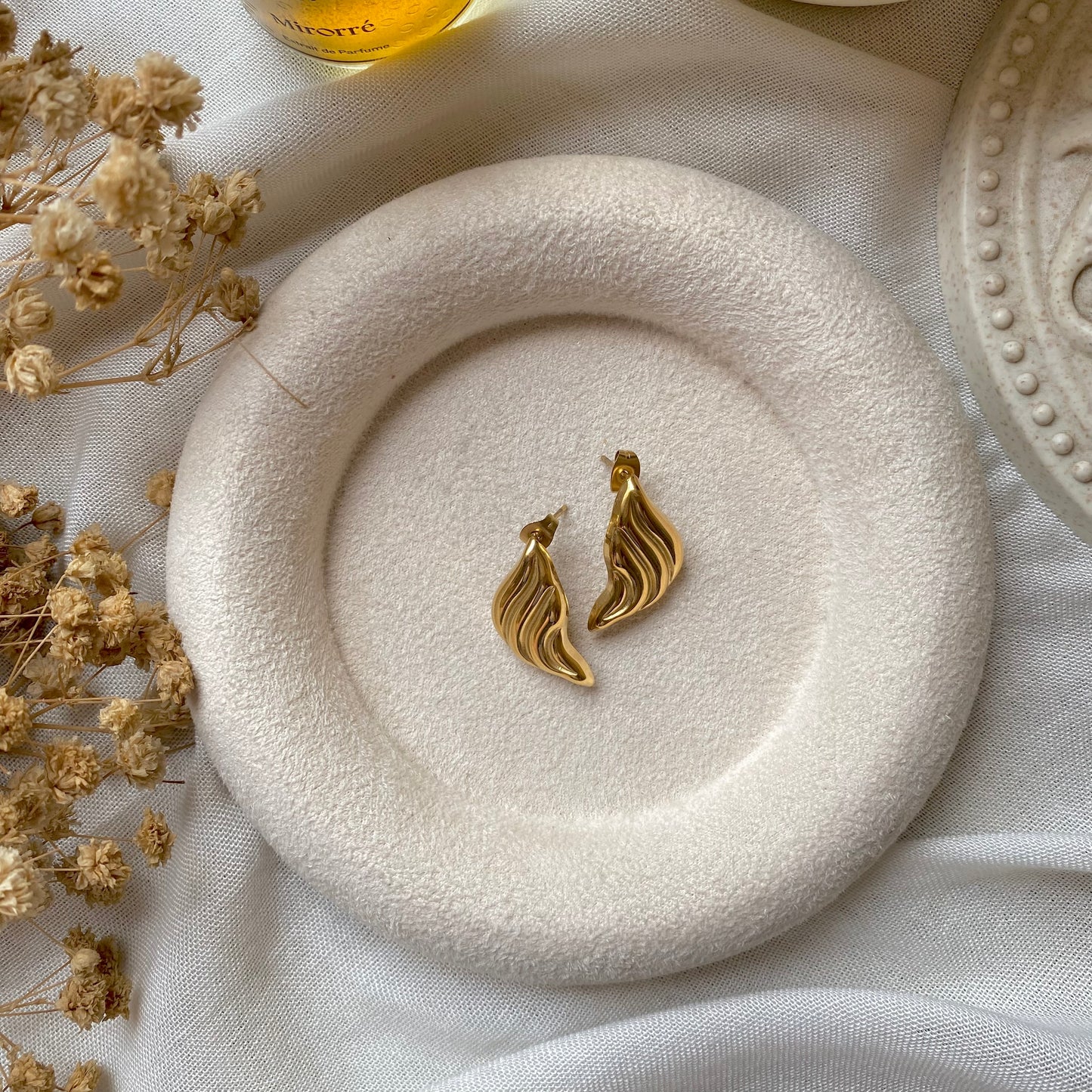 40479 gold plated Earrings
